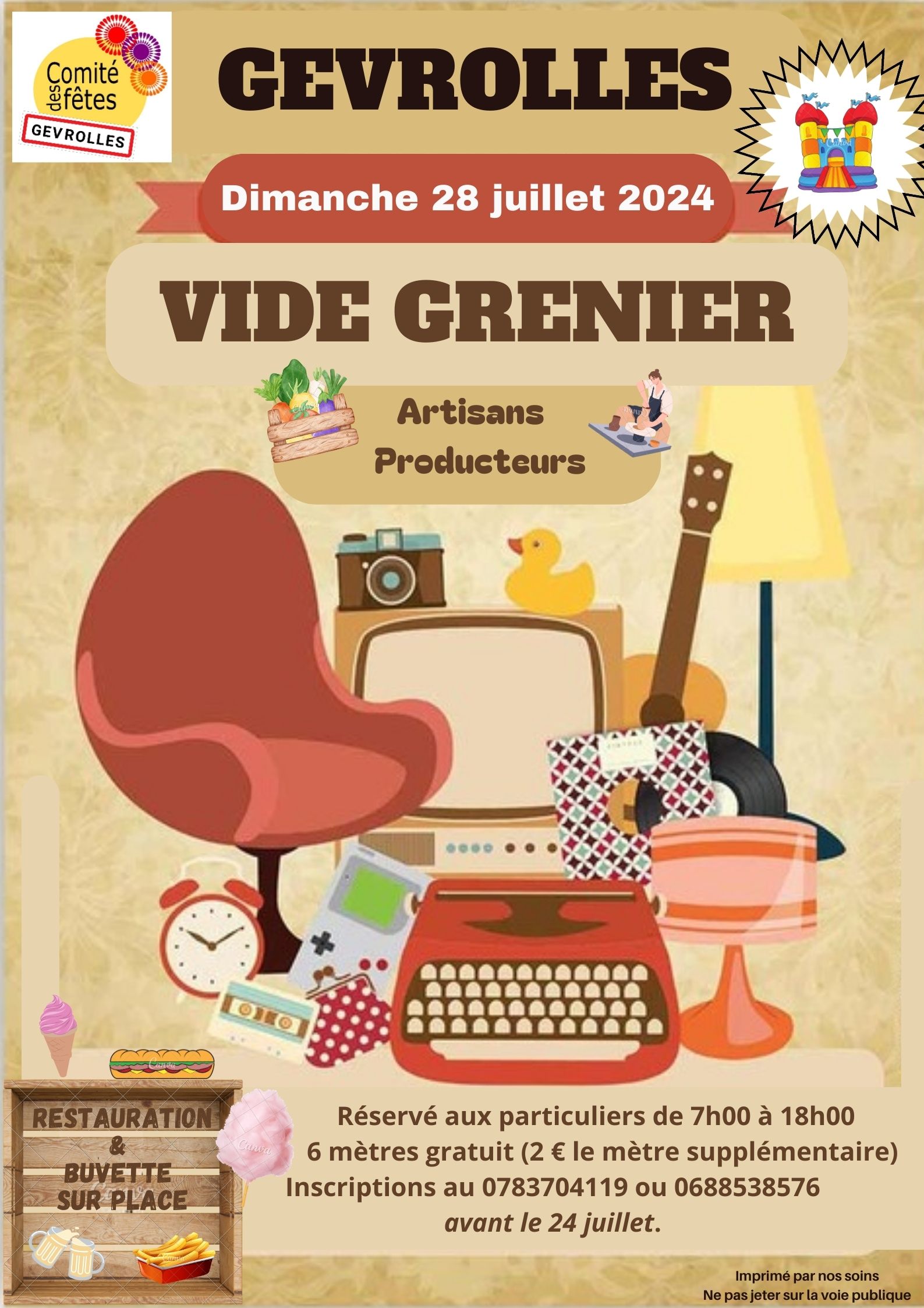 Vide grenier 2024