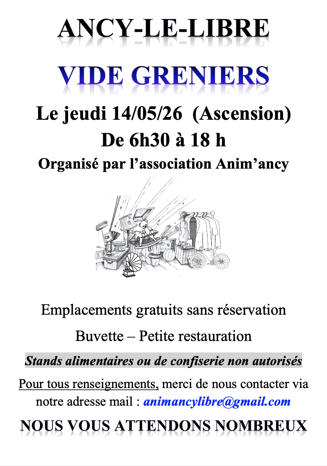 Vide-greniers de l'Ascension