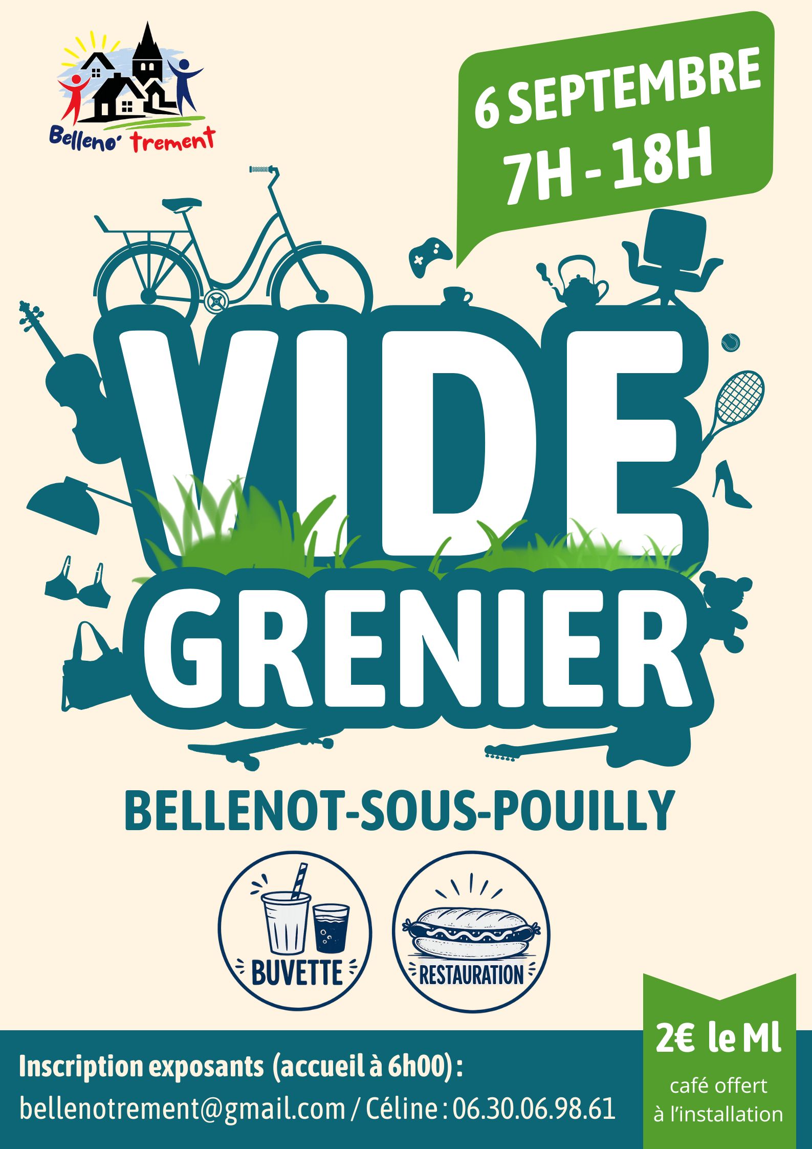 Vide-grenier - Bellenot Sous Pouilly