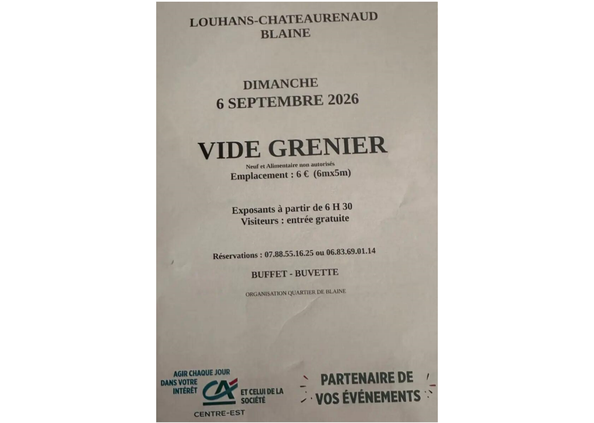 Vide grenier