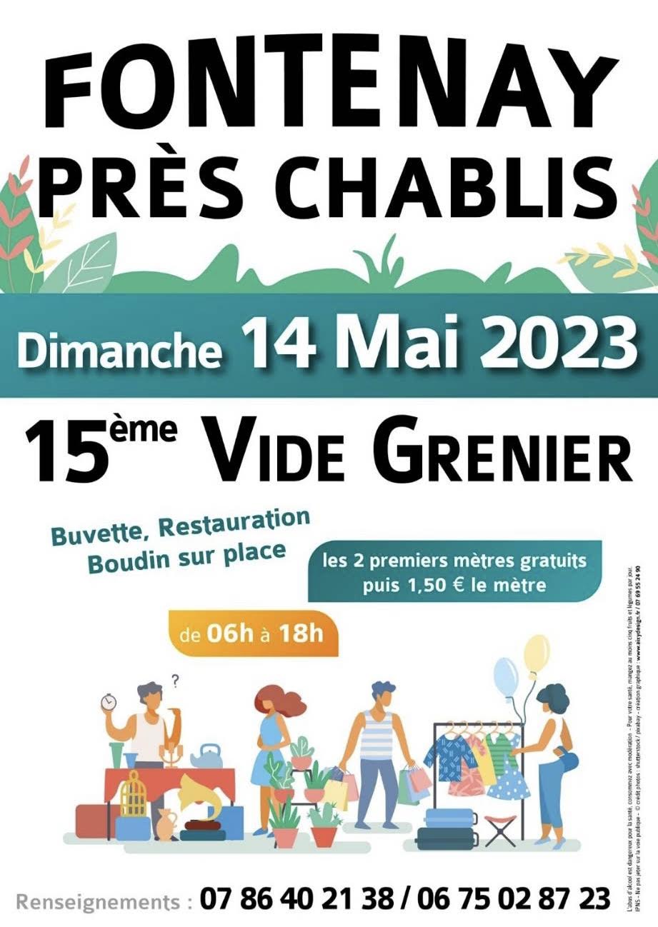 Vide-grenier Fontenay 14 mai