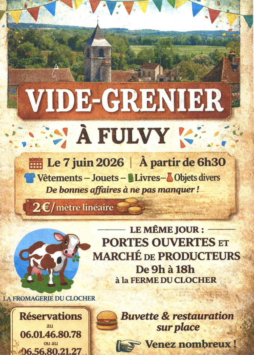 Vide-grenier et marché de producteurs