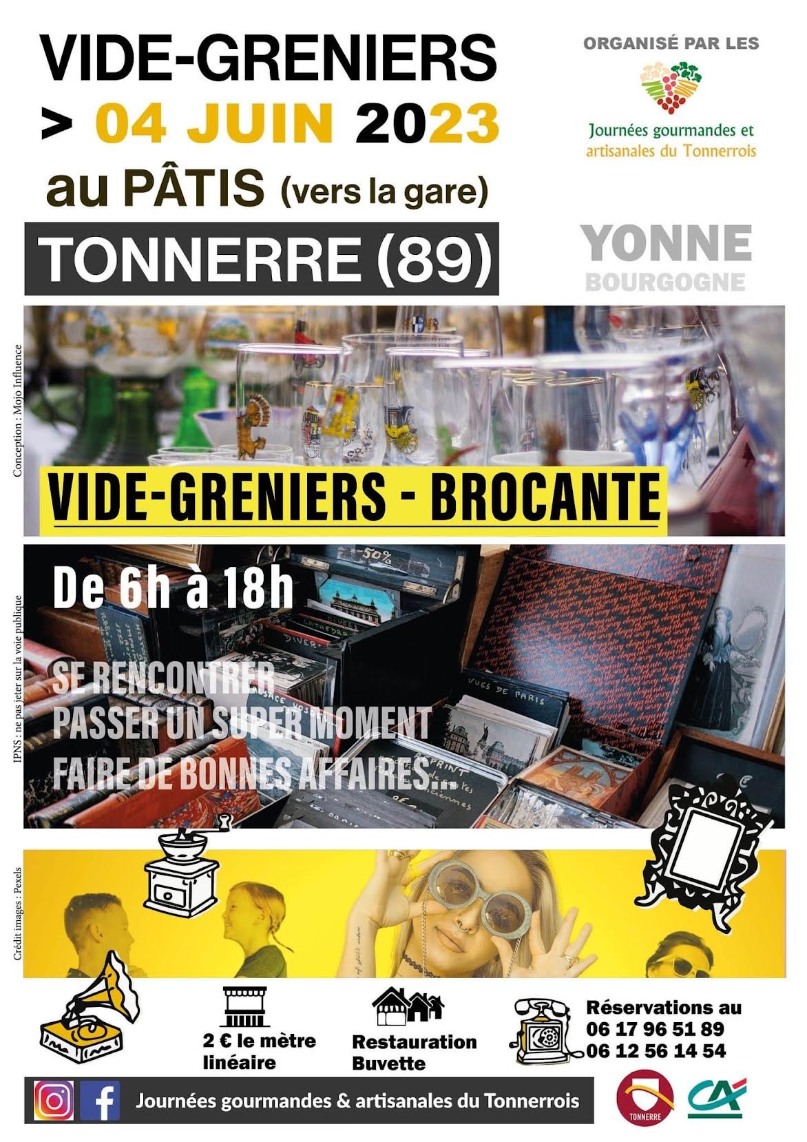 Vide-grenier Tonnerre 4 juin