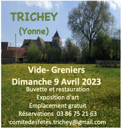 Vide-grenier Trichey 9 avril