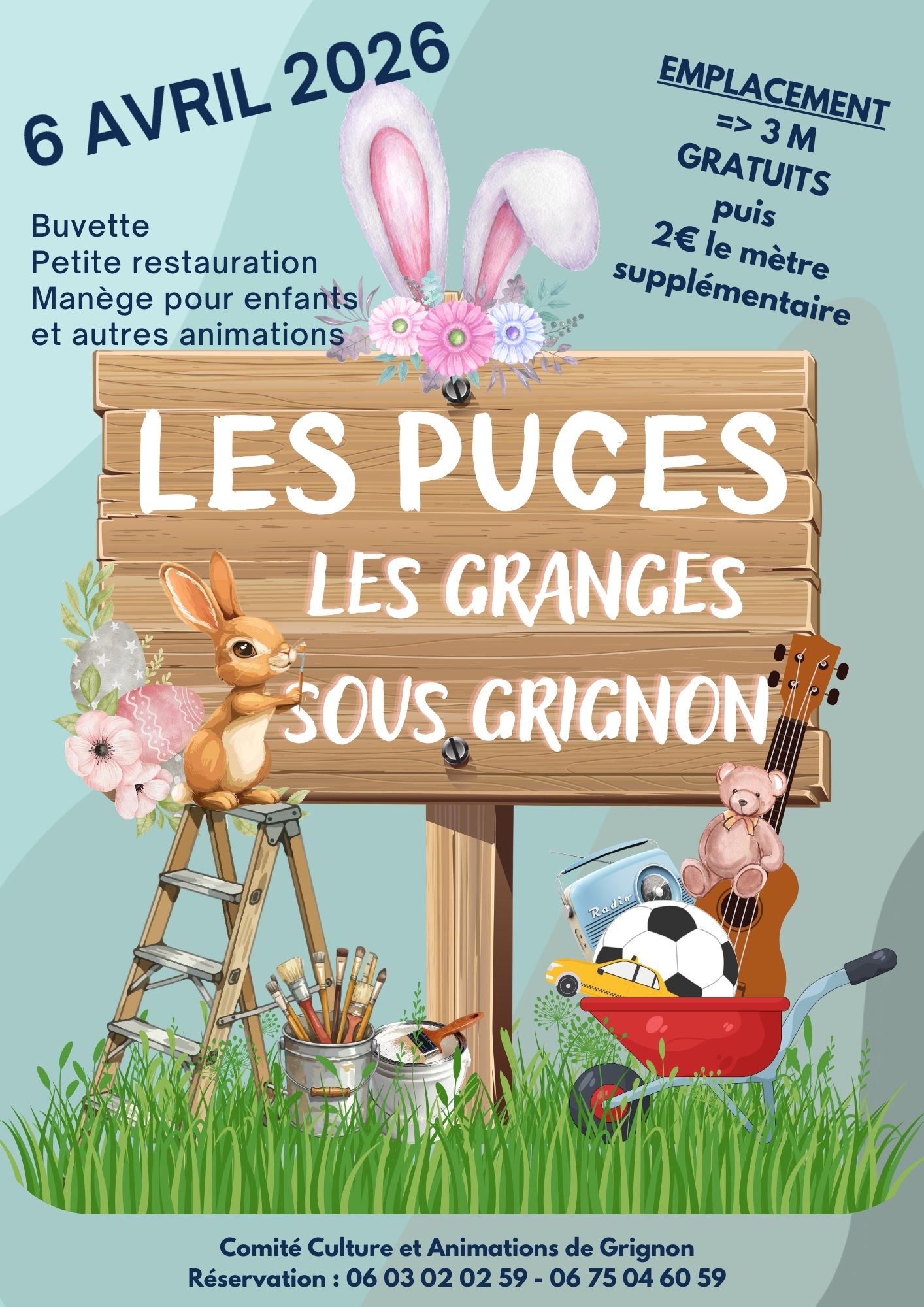 Les puces des Granges-sous-Grignon