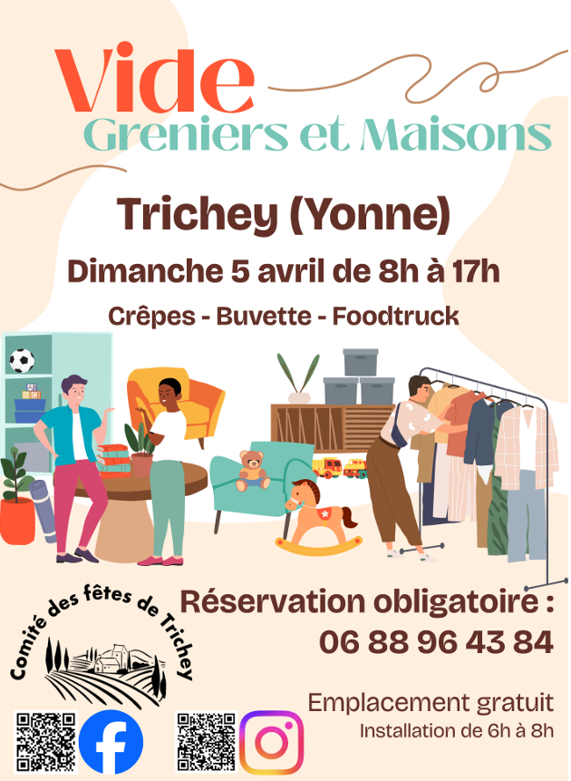 Vide greniers et maisons