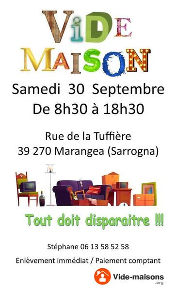 Vide maison Sarrogna
