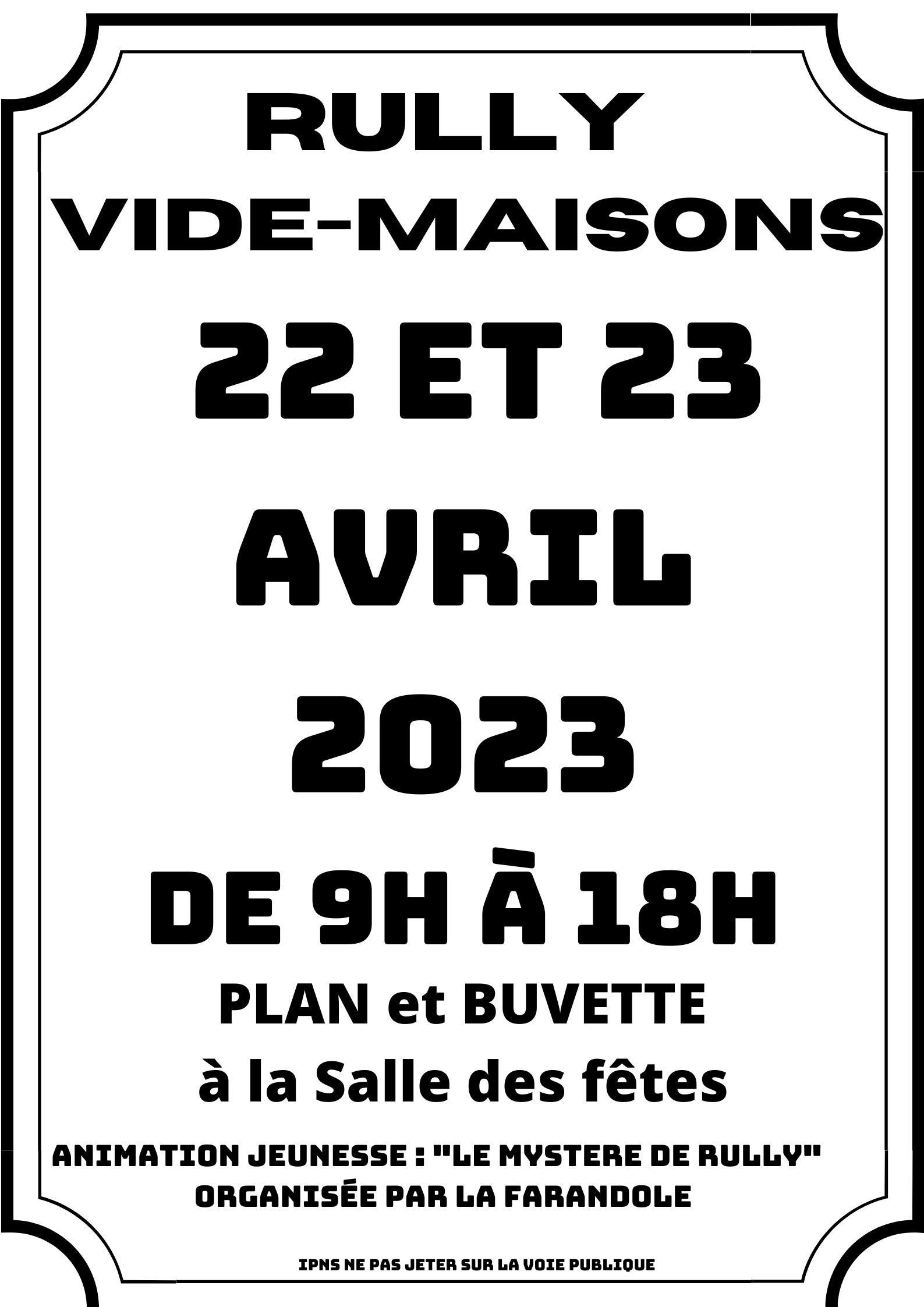 Vide Maisons Communal à Rully