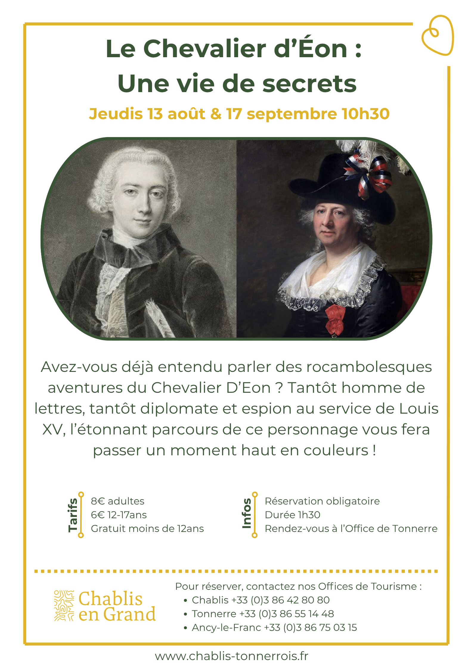 Le Chevalier D'Eon : Une vie de secrets