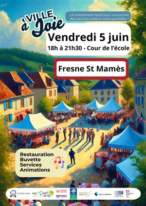 Ville à Joie à Fresne Saint Mamès