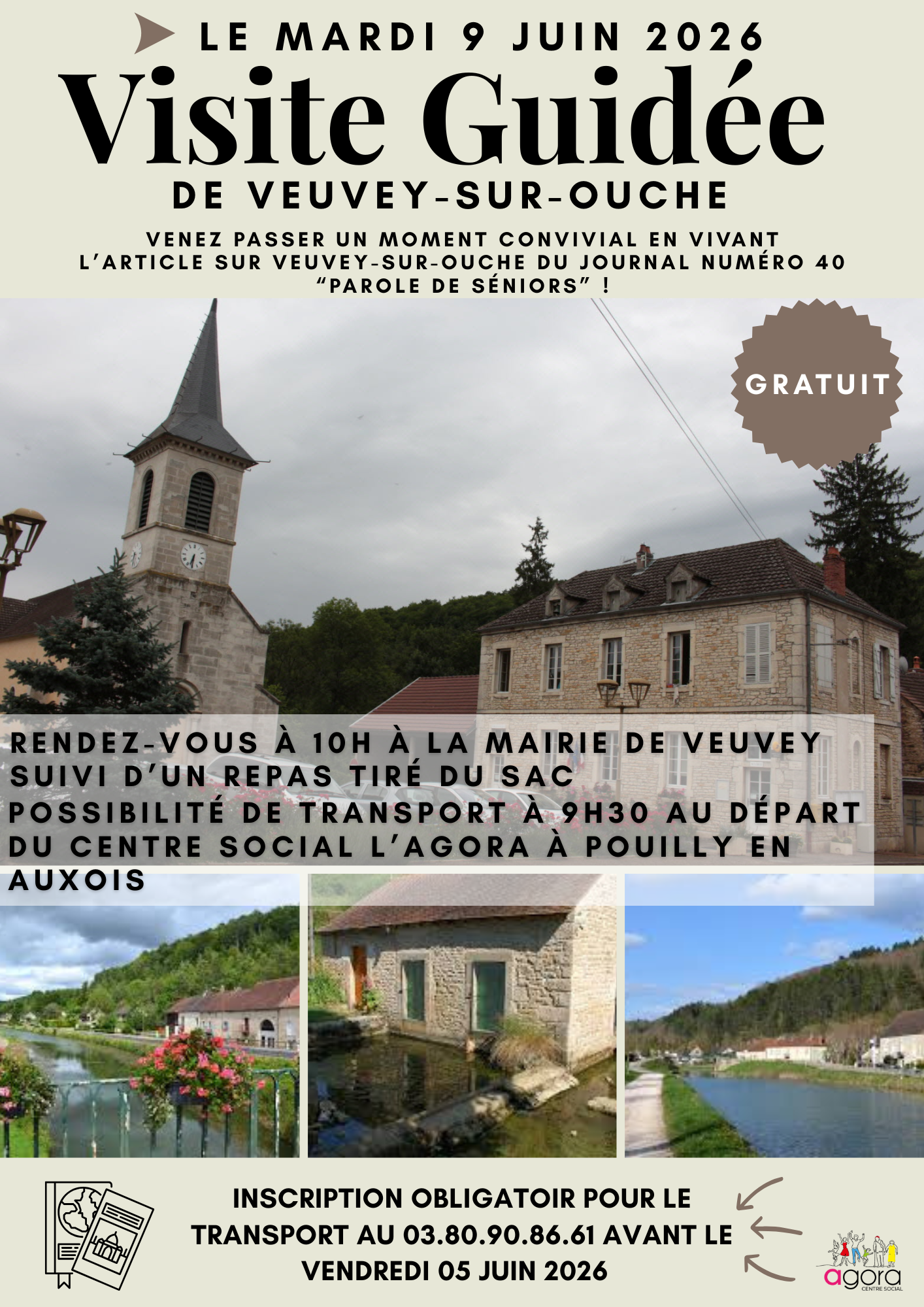 Visite guidée Veuvey sur Ouche