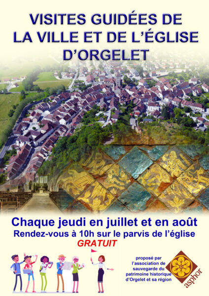 Visite guidée d'Orgelet été 2024