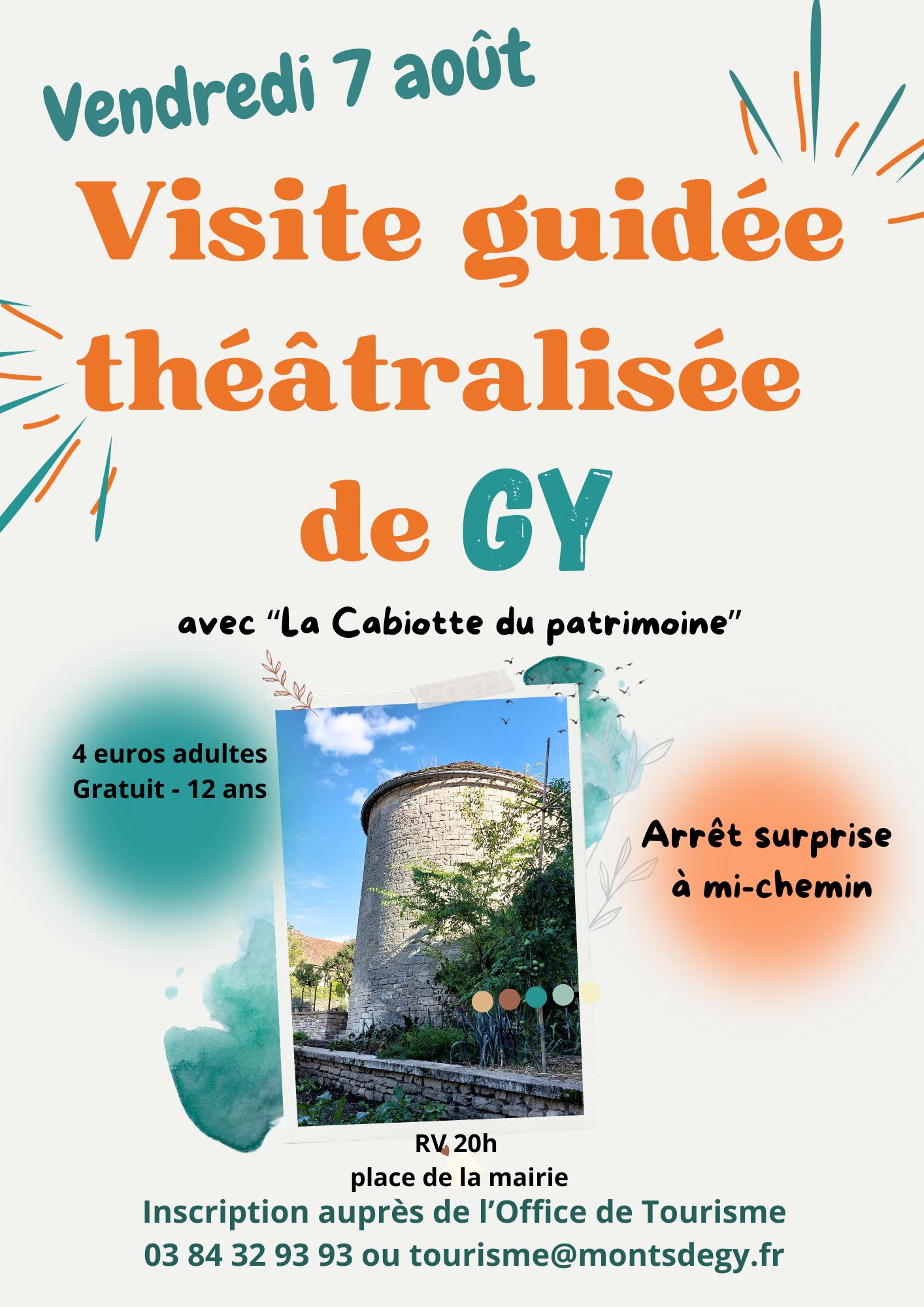 Visites théâtralisées de GY