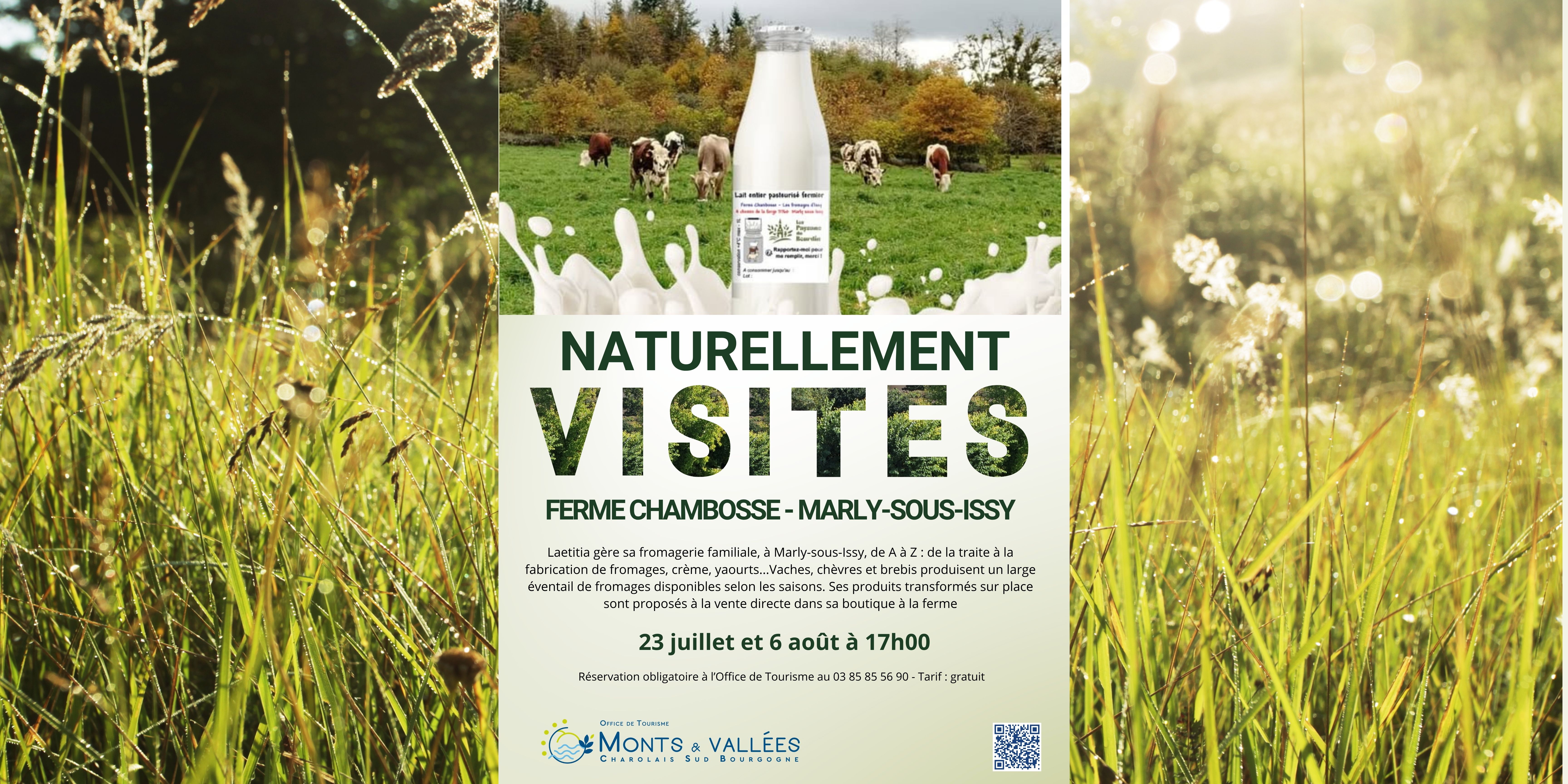 Naturellement visites : Visite de la ferme  Chambosse