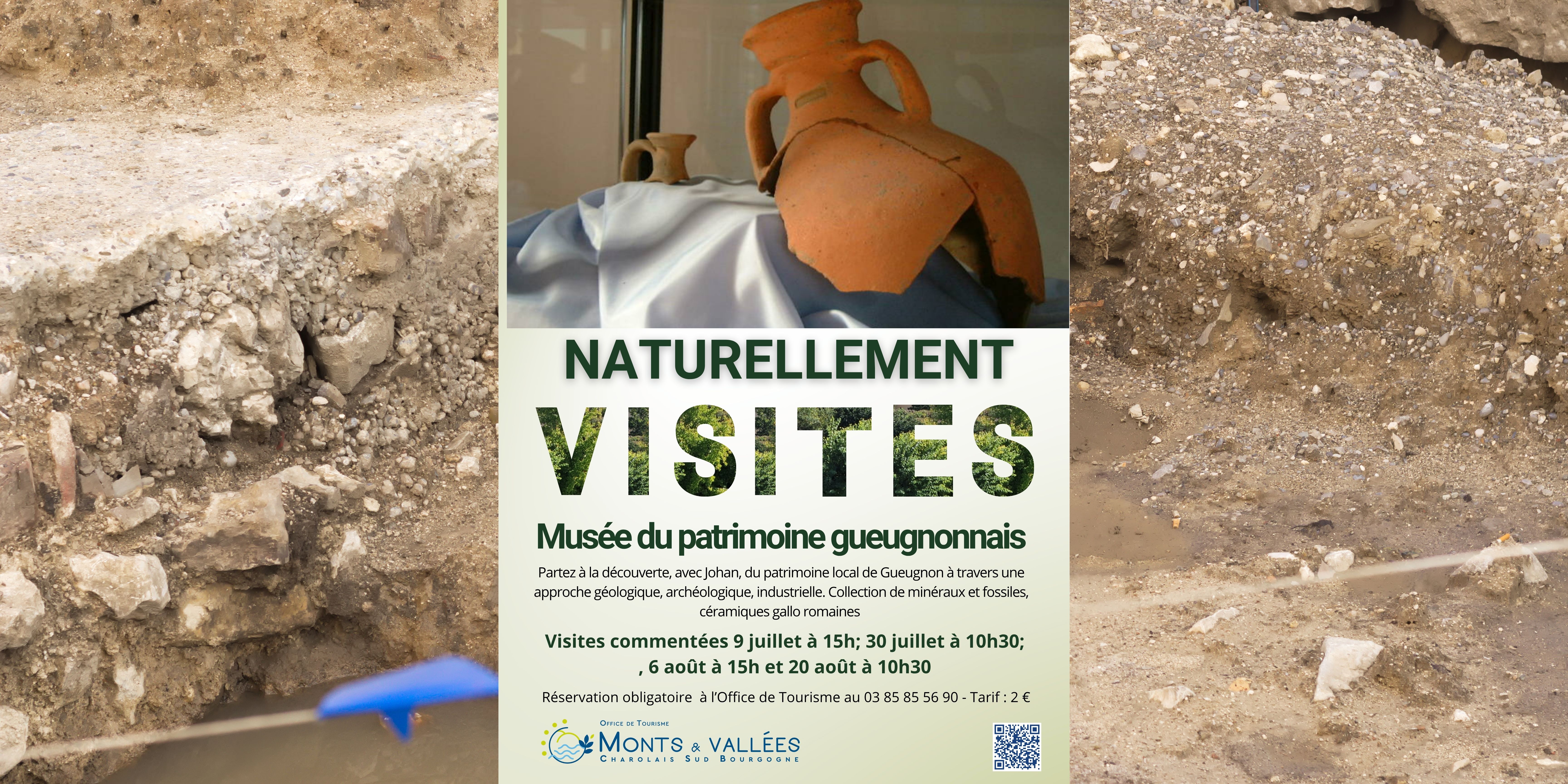 Naturellement visites : Visites commentées du Musée du Patrimoine Gueugnonnais