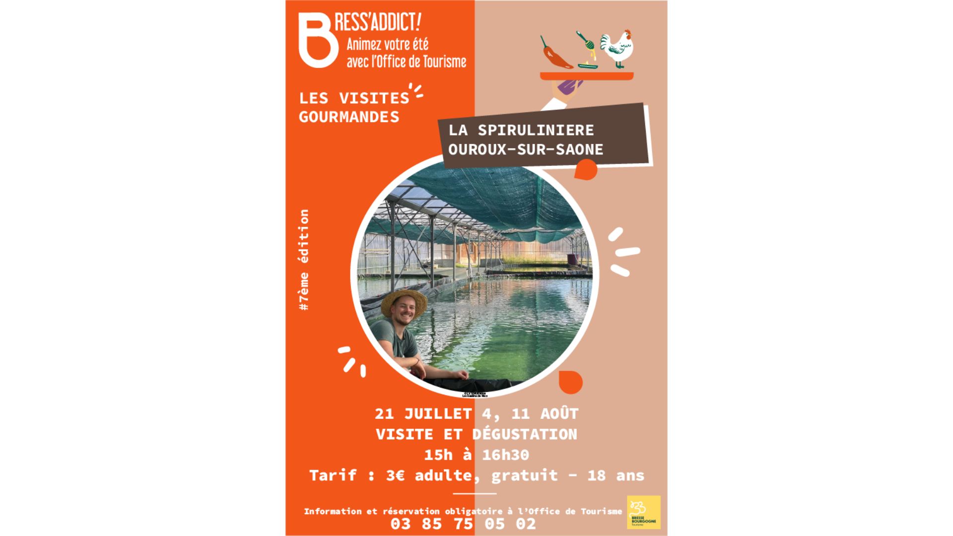 Visites Gourmandes : la Spirulinière - les Bassins de Nicolas