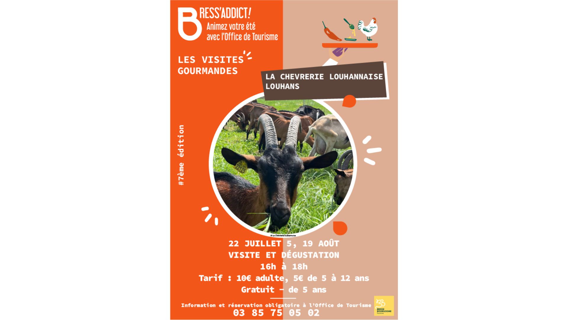 Visites Gourmandes : La Chèvrerie louhannaise