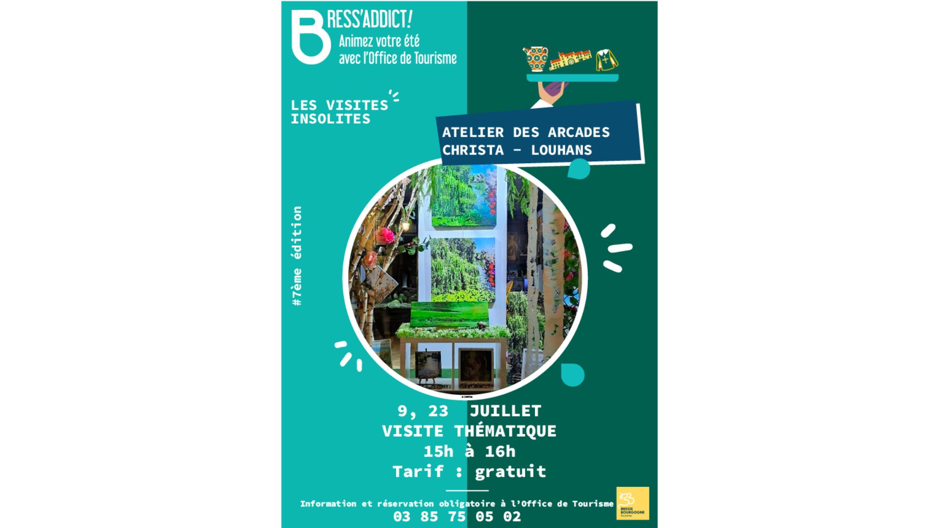 Visites insolites : Atelier des arcades