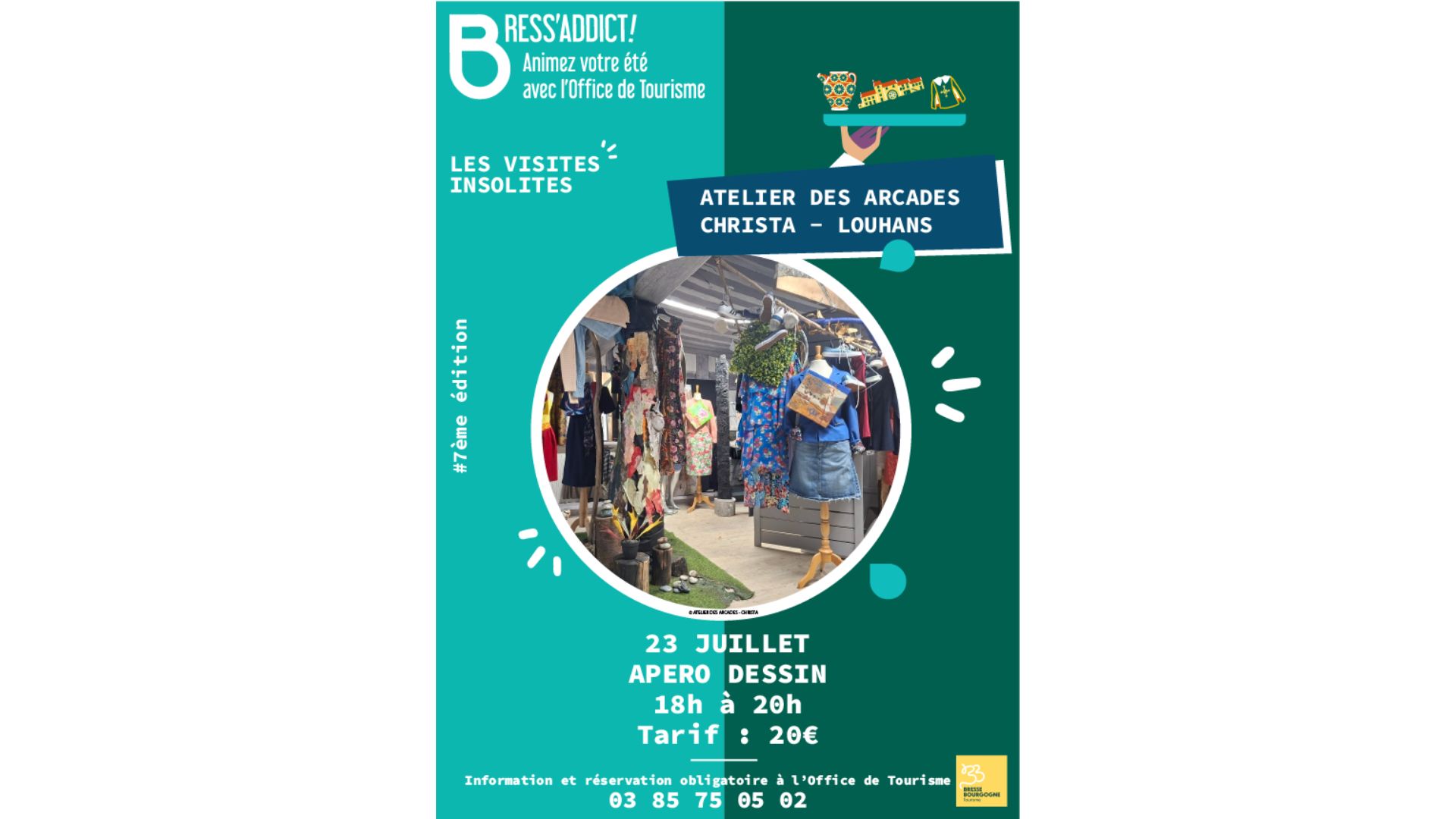 Visites insolites : Atelier des arcades