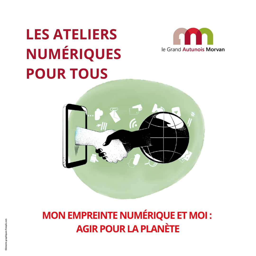 Atelier numérique - Mon empreinte numérique et moi : agir pour la planète