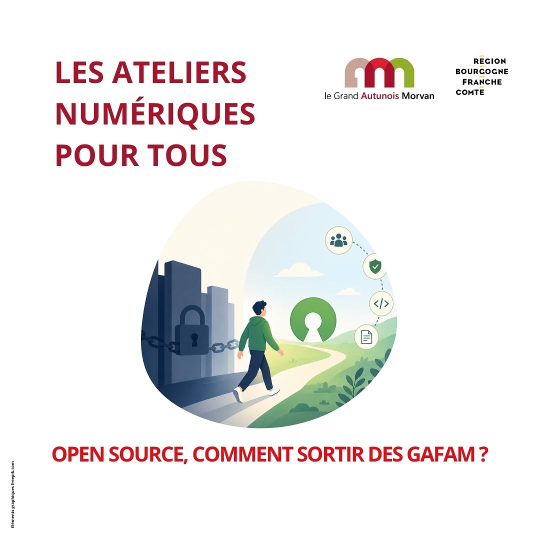 Atelier numérique - Open source, comment sortir des GAFAM ?