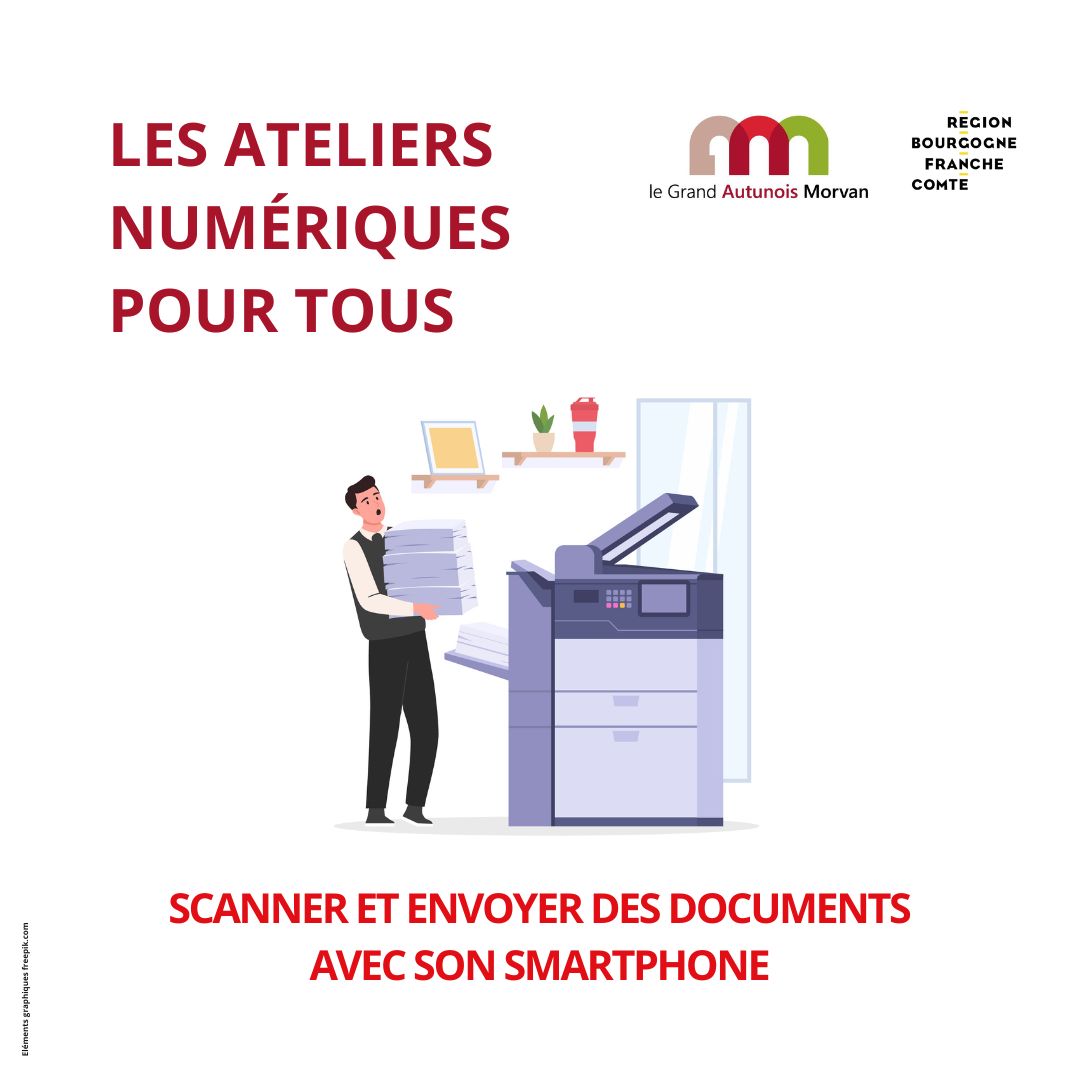 Atelier numérique - Apprendre à scanner un document avec son smartphone