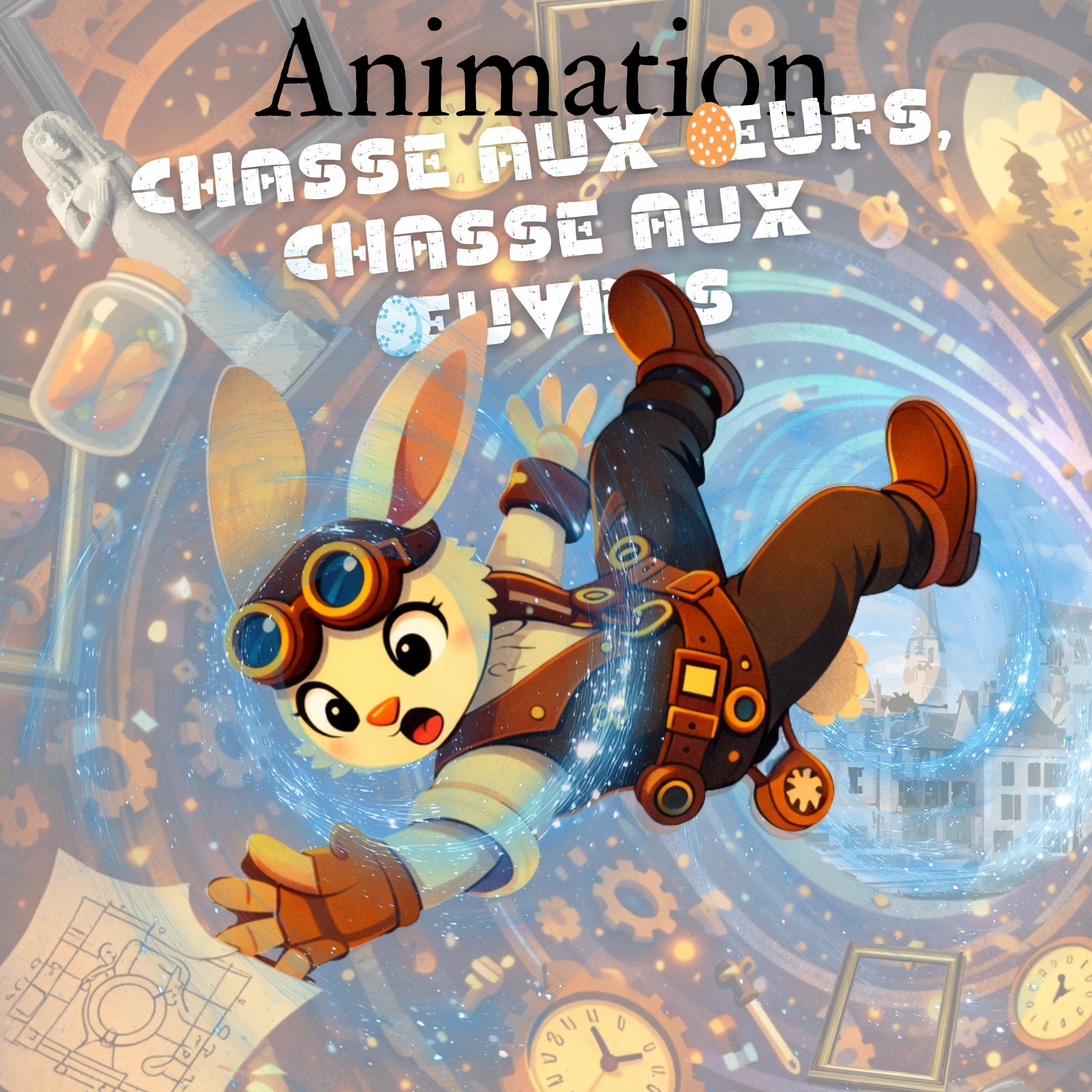 Chasse aux oeufs, chasse aux oeuvres