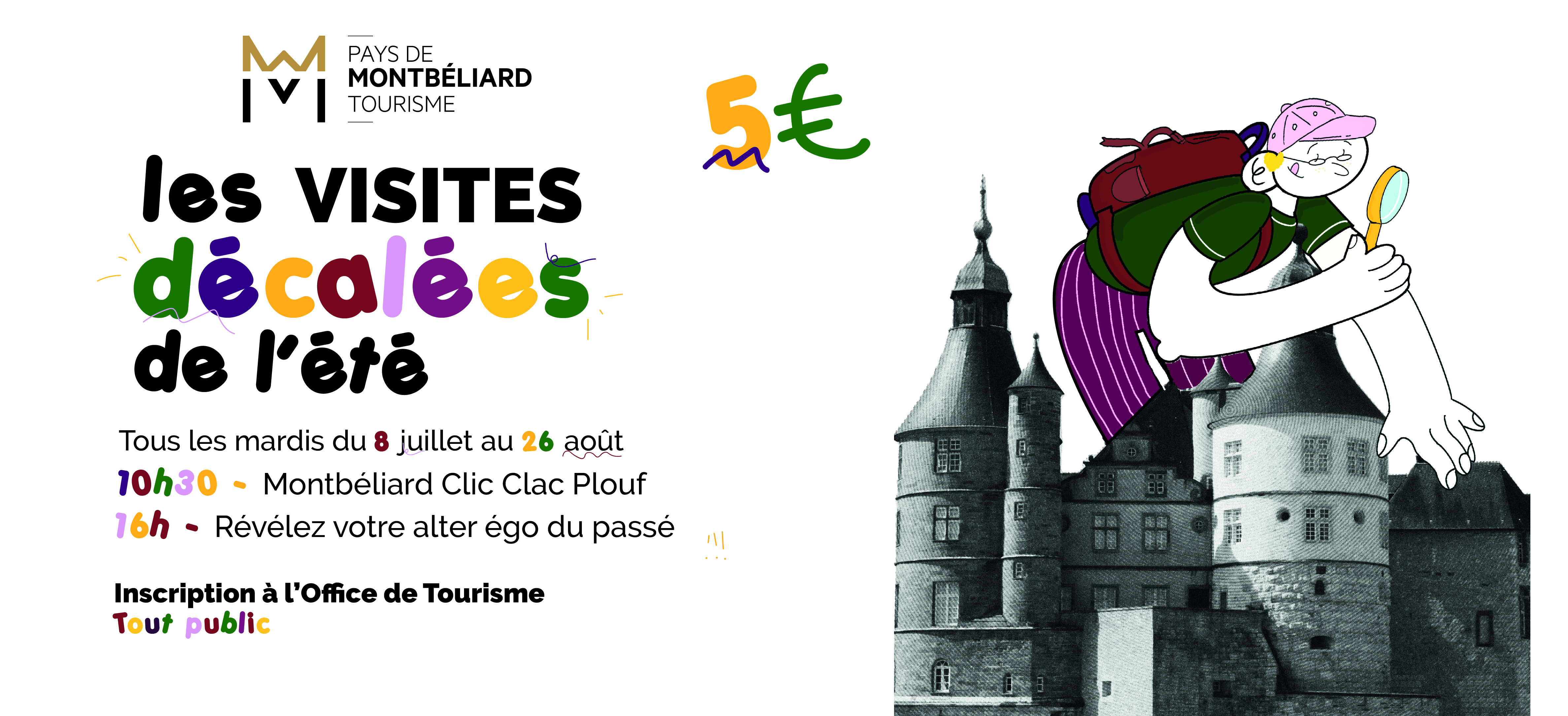 Visites décalée de l'été 2025