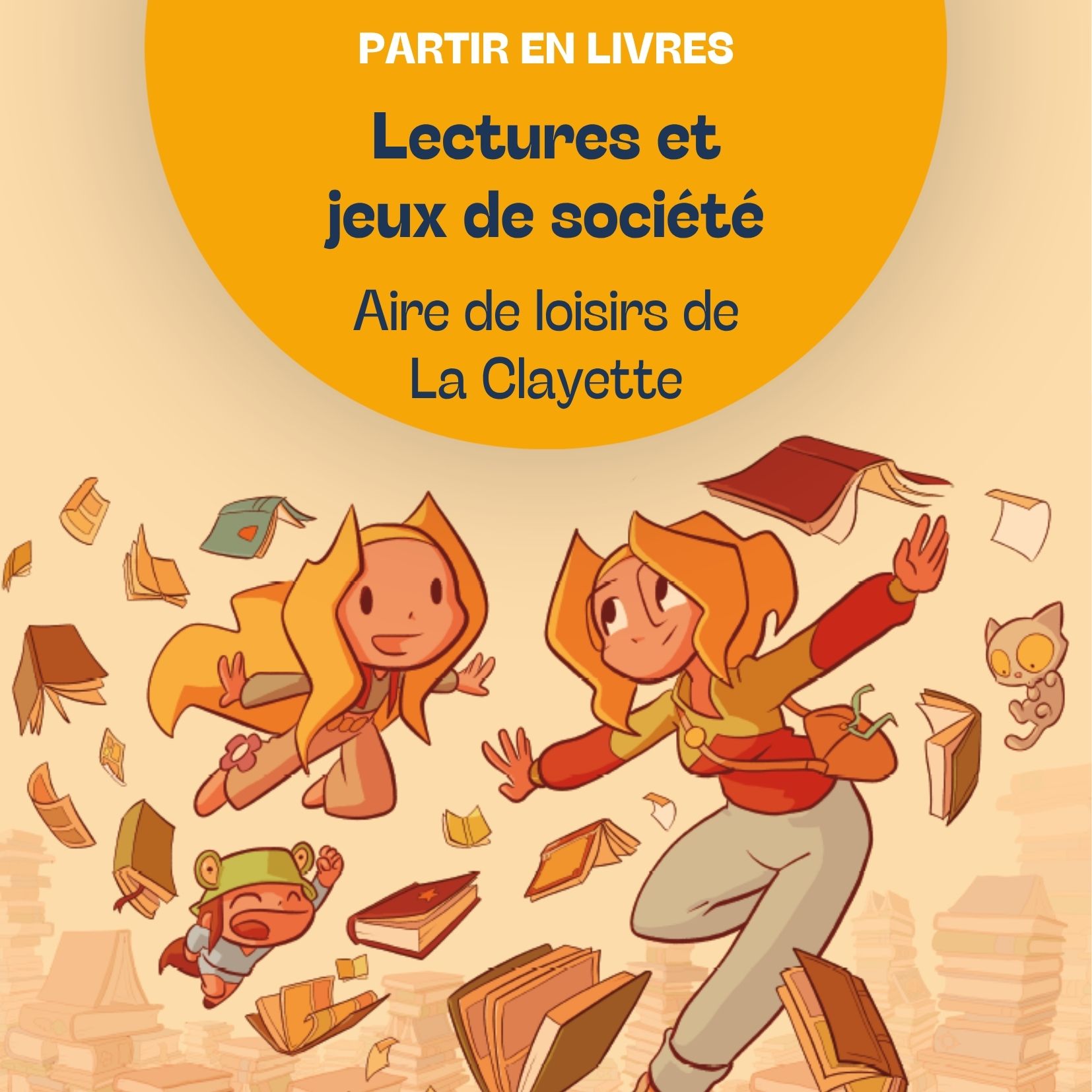 Partir en livres : lectures et jeux