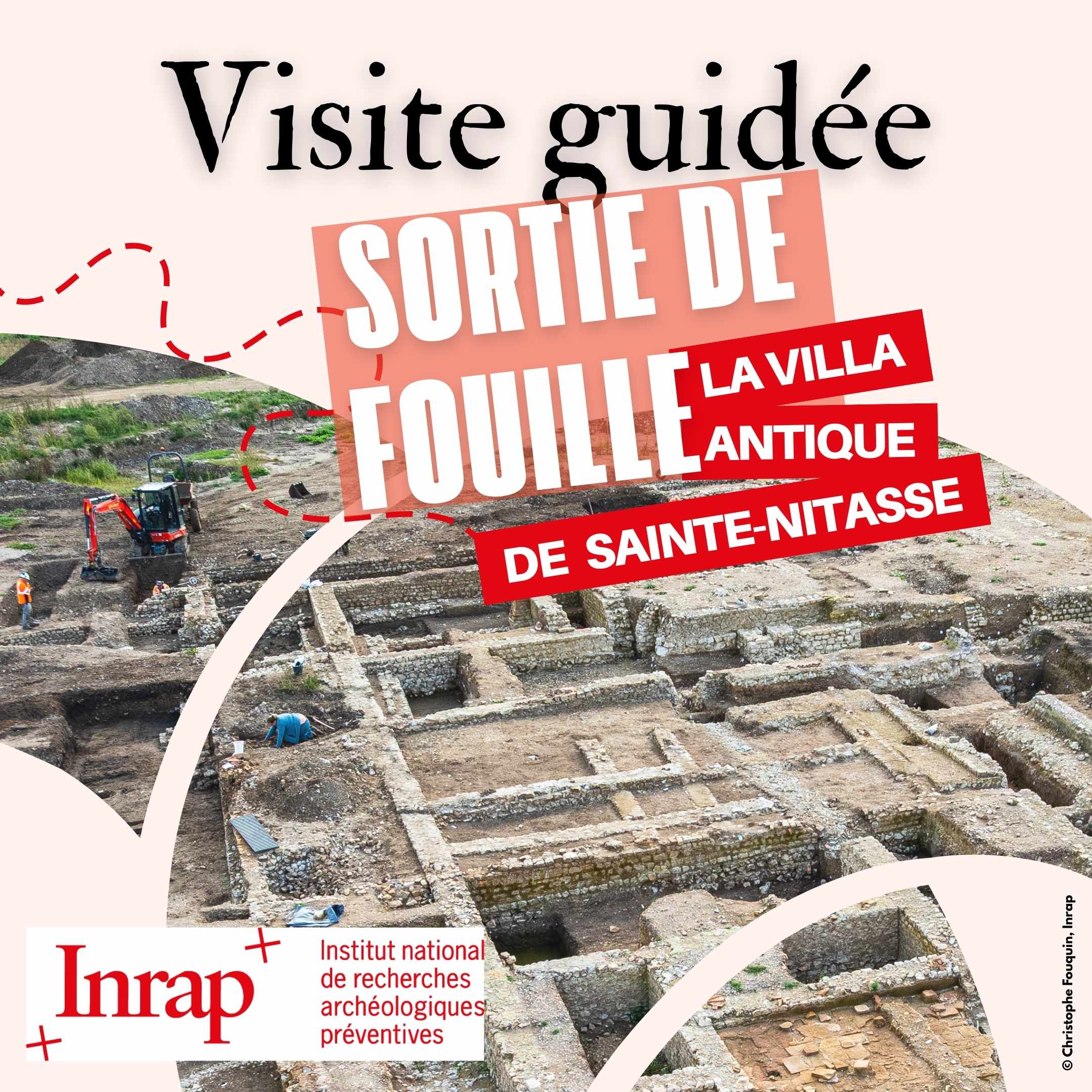 Visites guidées de l'exposition "Sortie de fouille, la villa antique de Sainte-Nitasse"