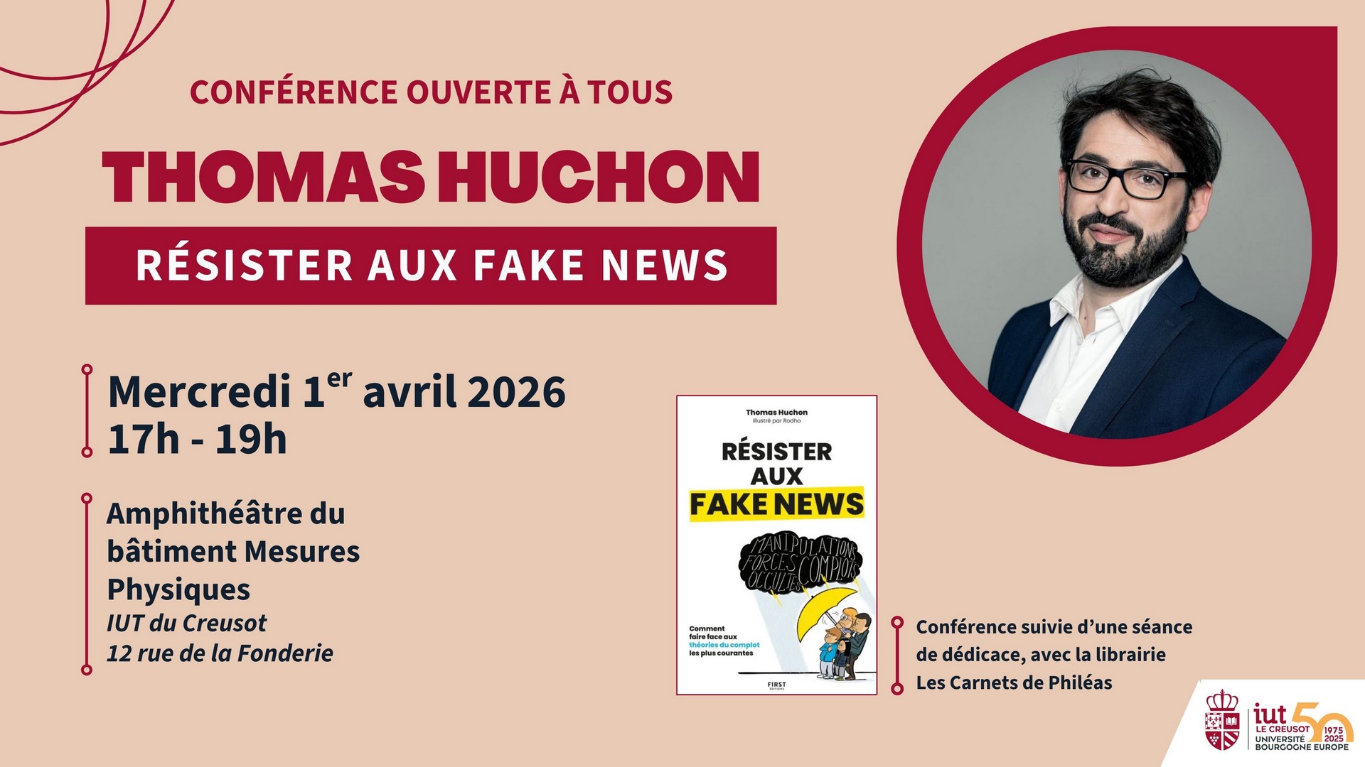 Conférence "Résister au fake news"