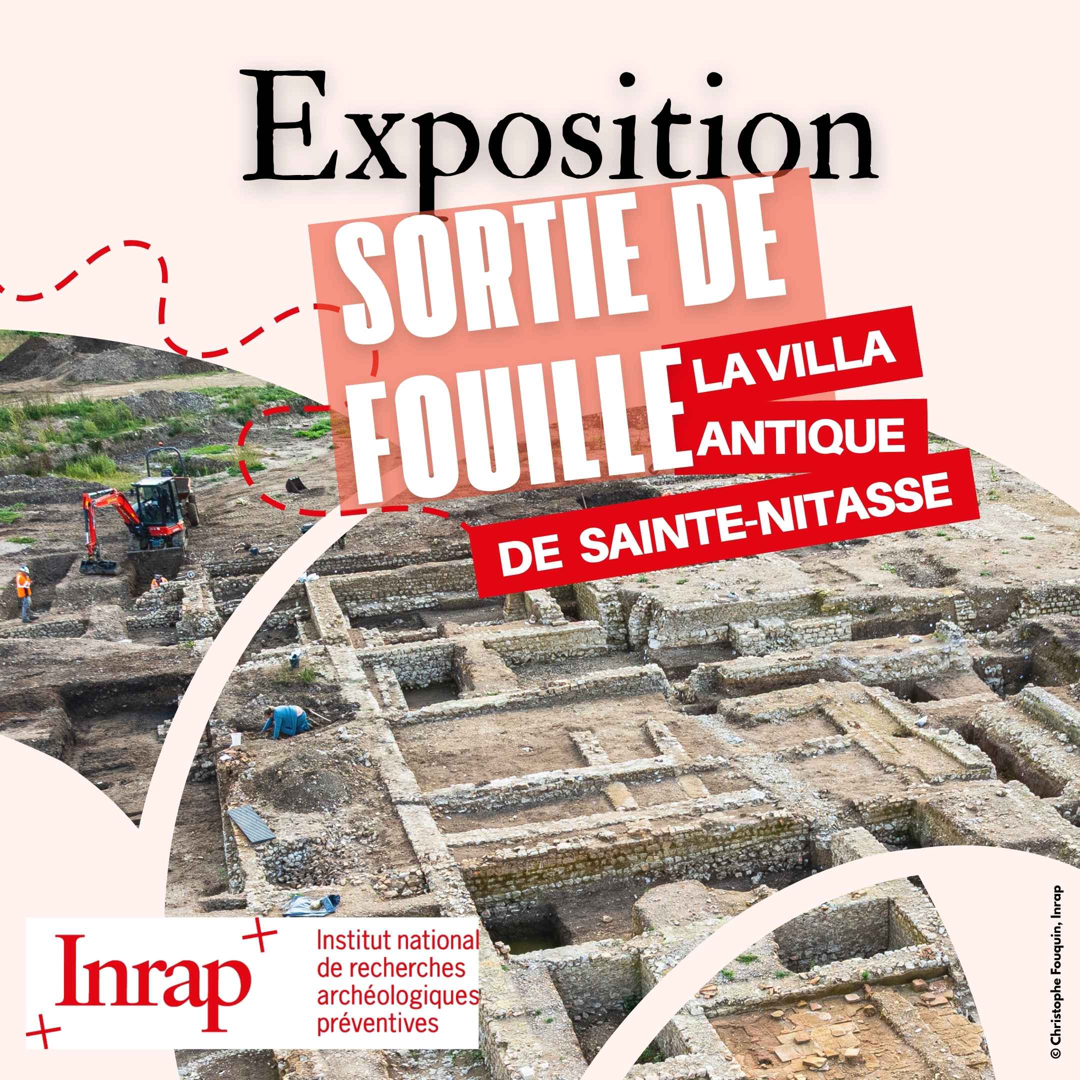 Exposition "Sortie de fouille, la villa antique de Sainte-Nitasse"