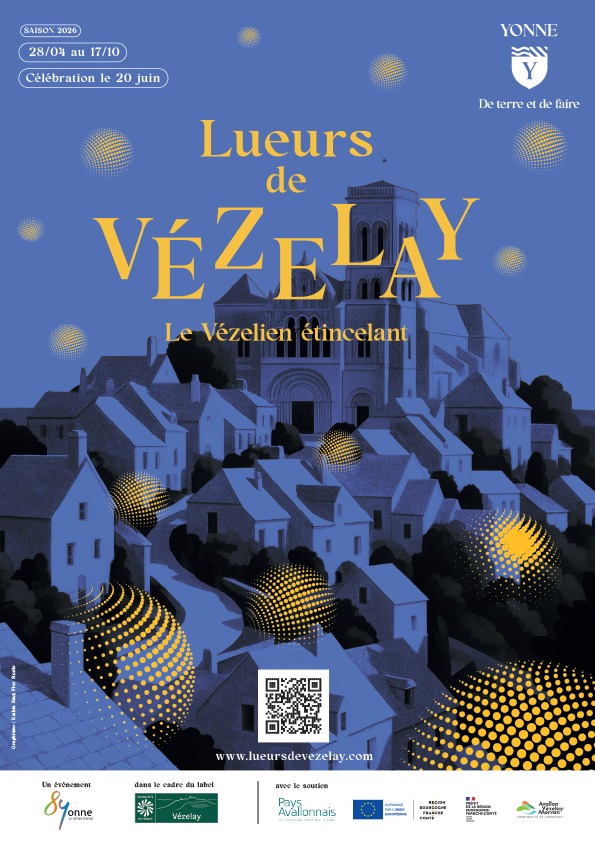 Les lueurs de Vézelay, le Vézelien étincelant : déambulation "au clair-obscur"