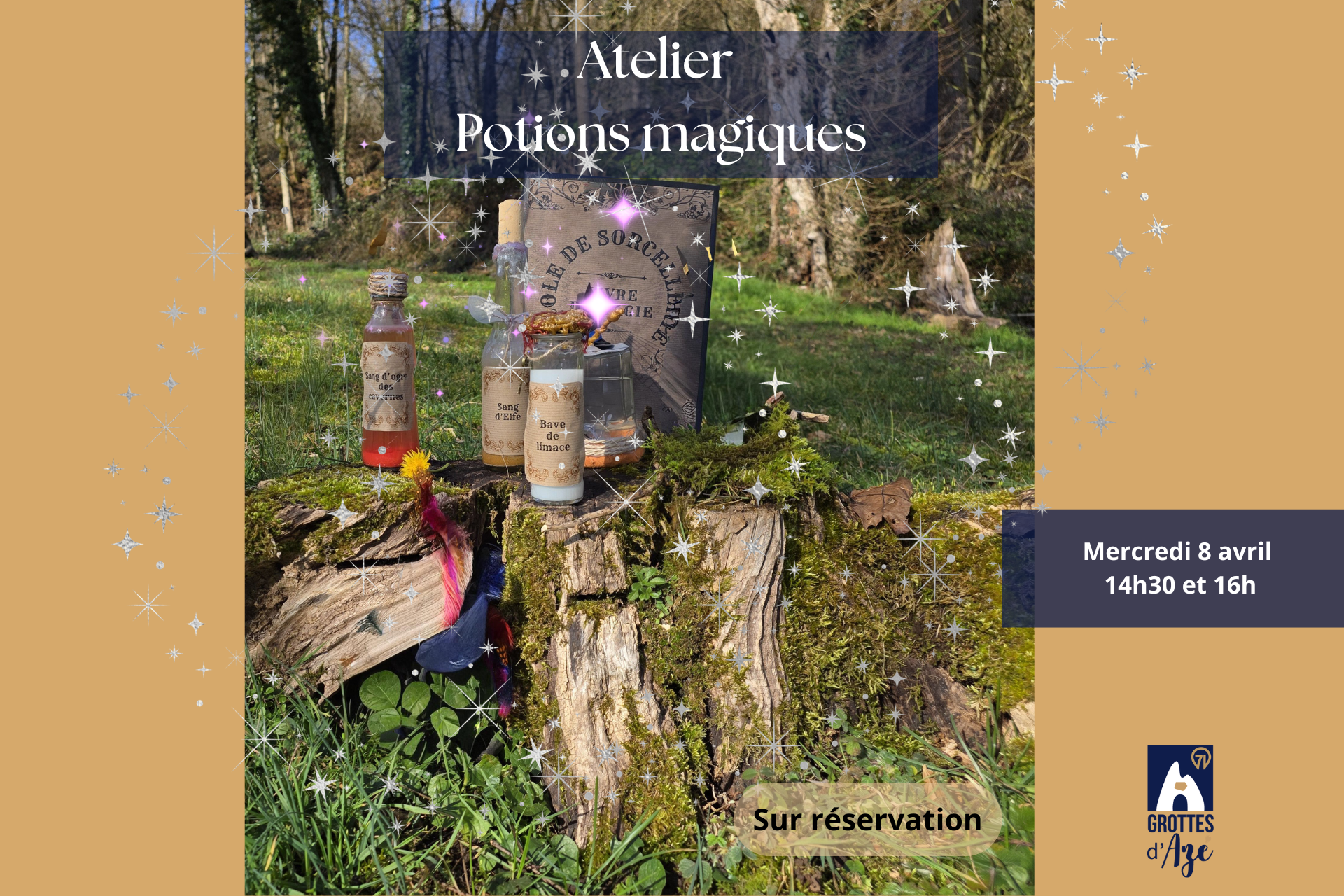 Atelier magie et sorcellerie : potions magiques