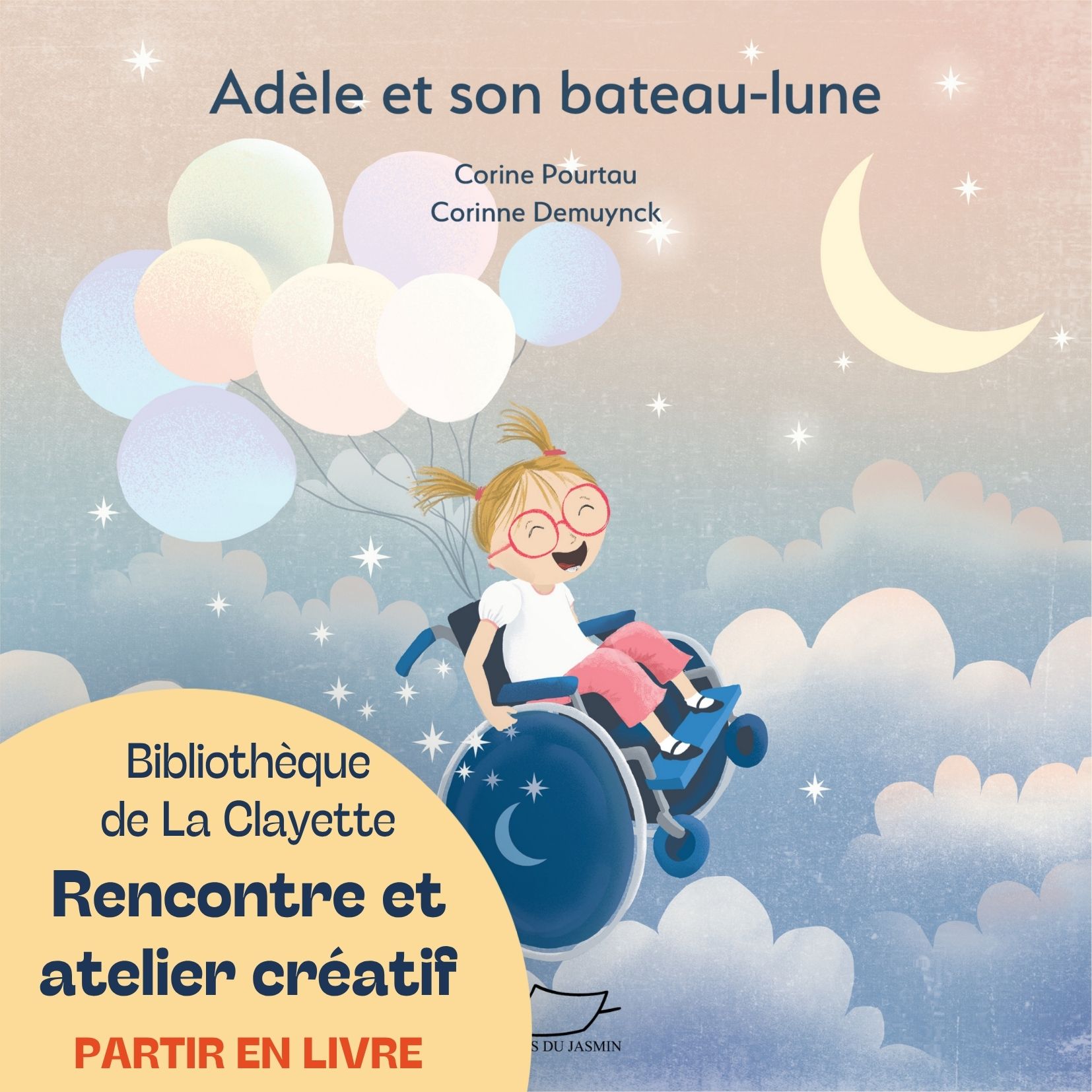 Partir en livre : rencontre et atelier créatif avec Corine Pourtau