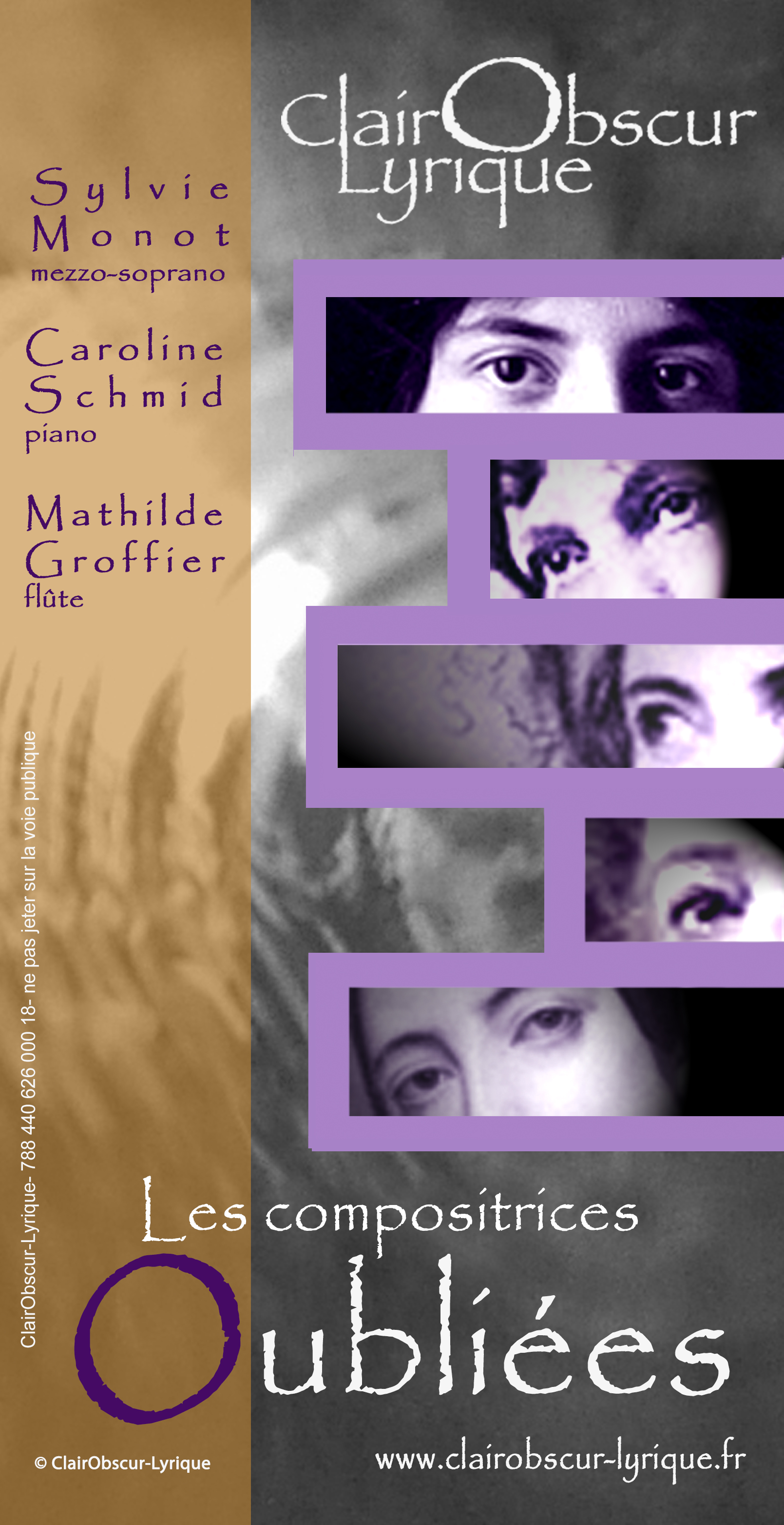 VisuelOubliées©ClairObscur-Lyrique