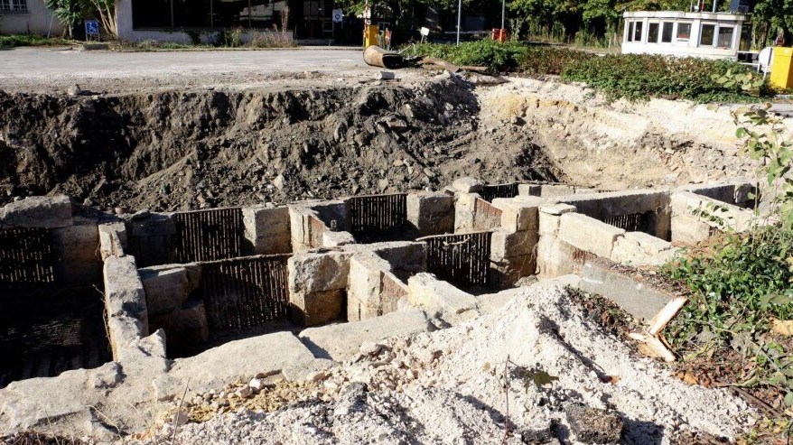 Viviers à poisson du faubourg Raines. cliché Christian-Guilleminot