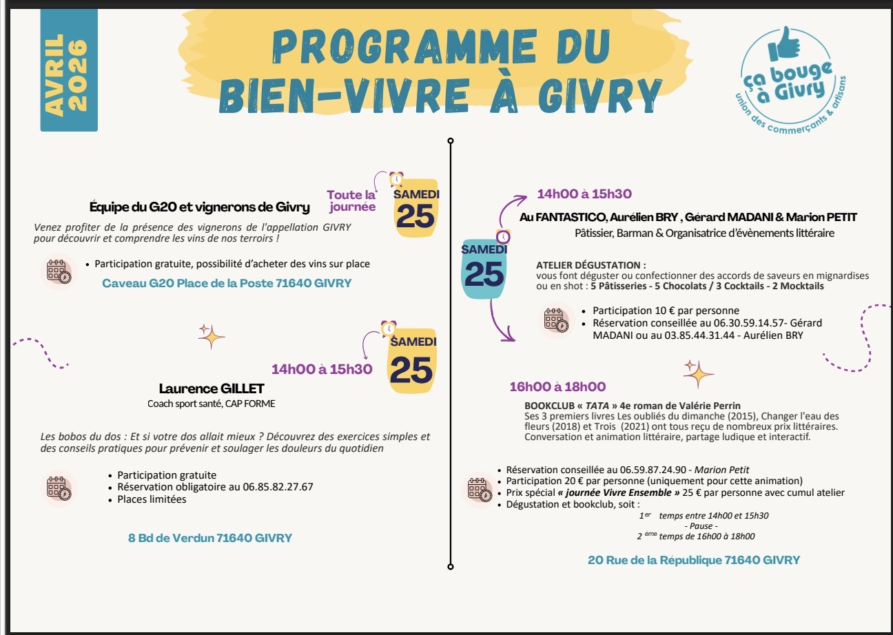 Vivre Ensemble à Givry — visuel événement