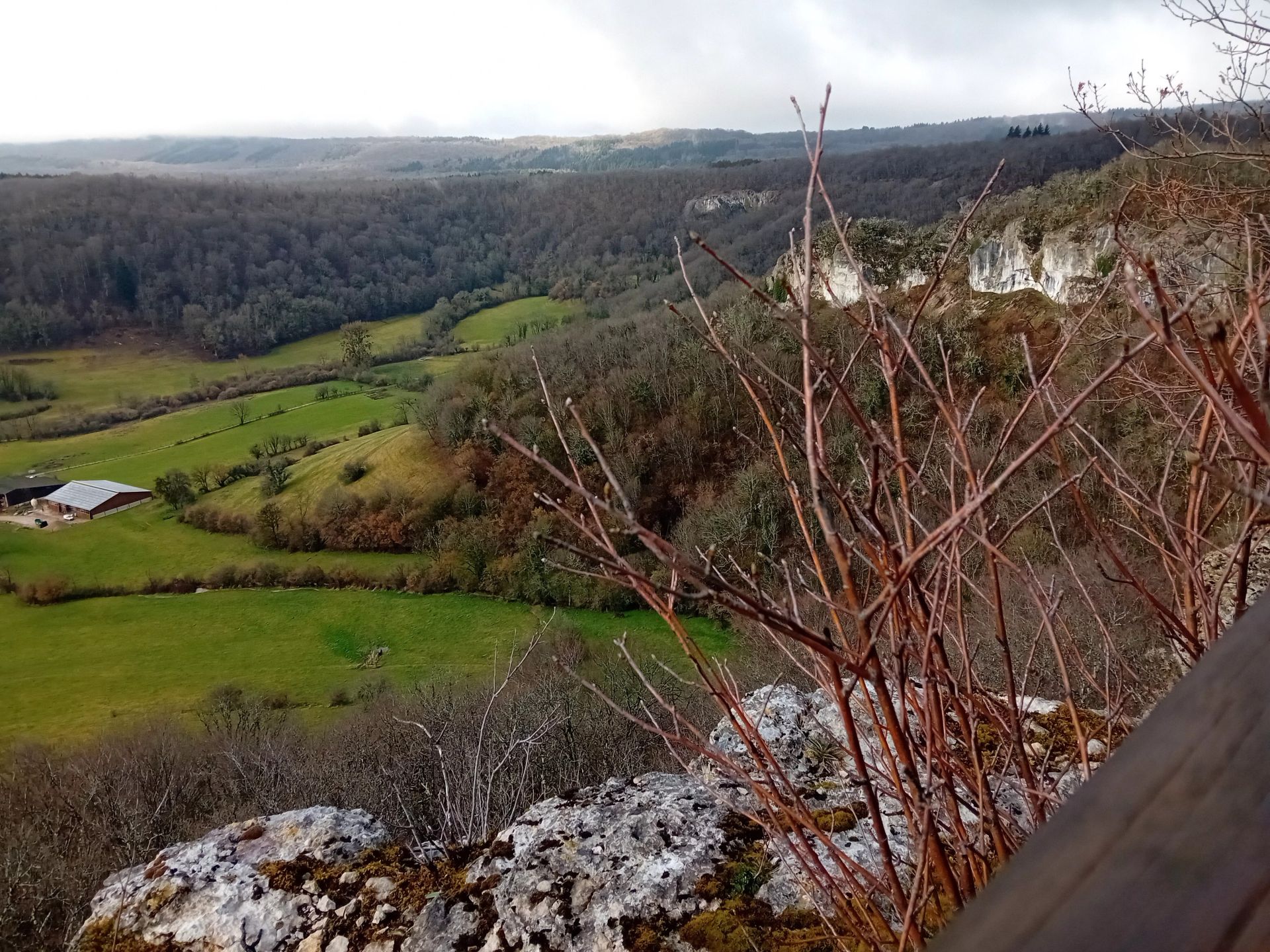 Vue Cussey-sur-Lison © Marie Pezzoli OT Destination loue Lison