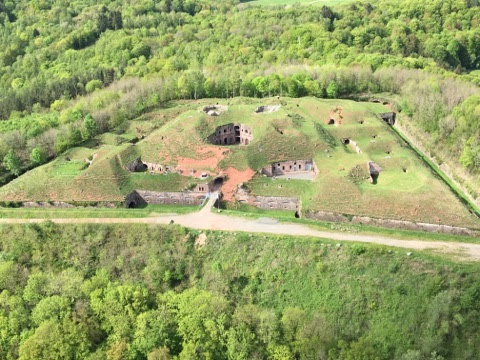 Vue aérienne Fort Dorsner