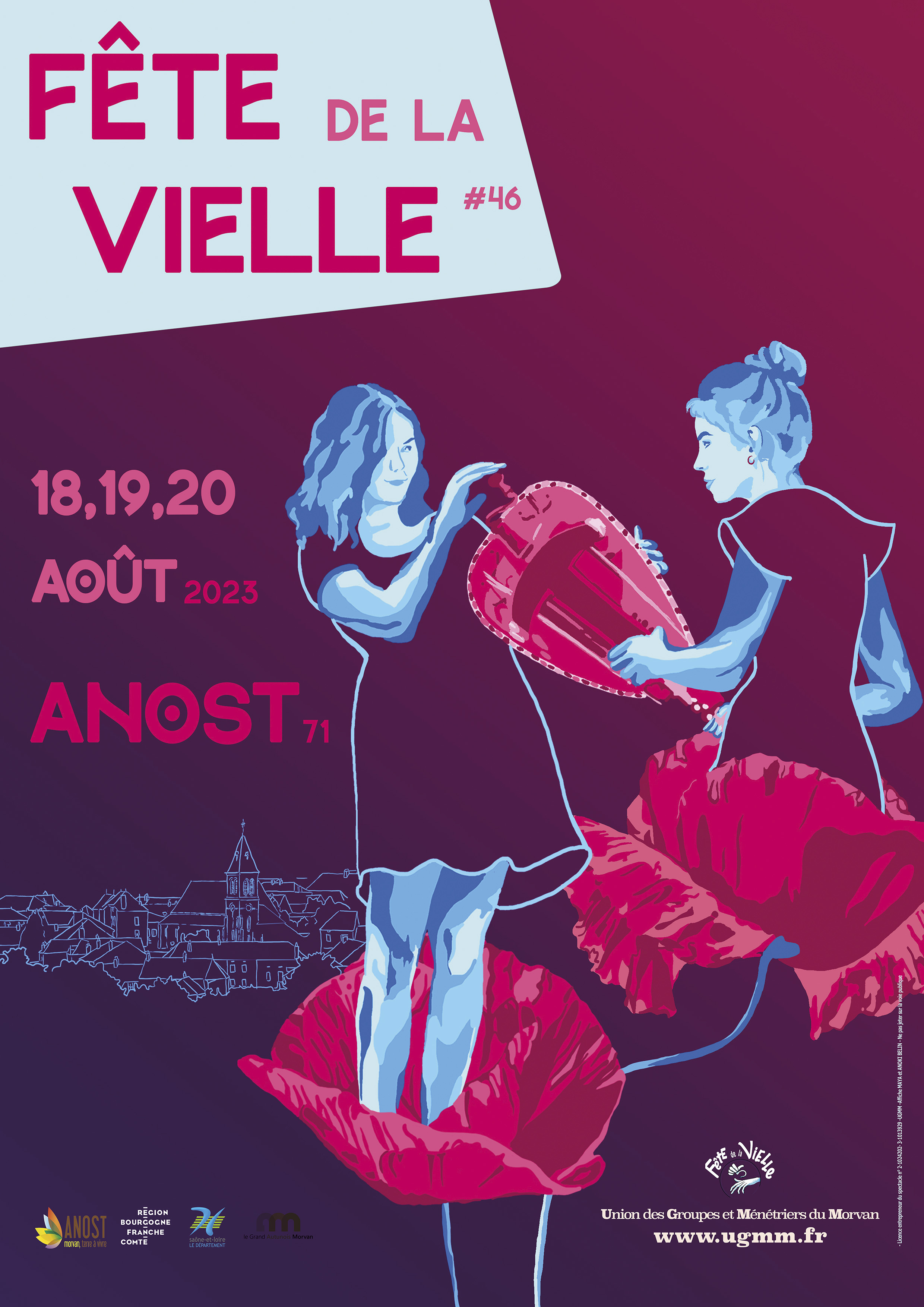 46e Fête de la Vielle - Anost 2023