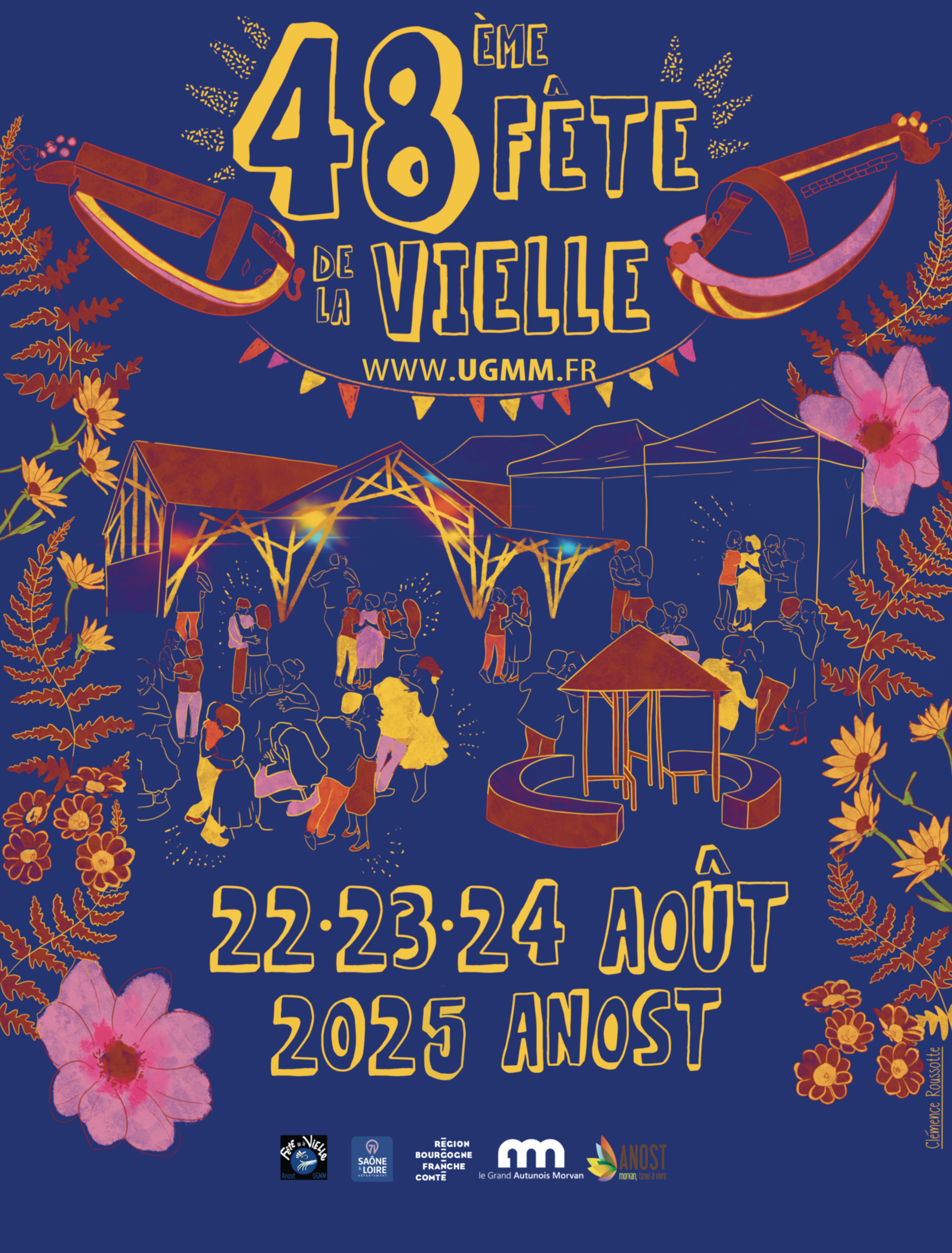 Affiche 48è Fête de la Vielle