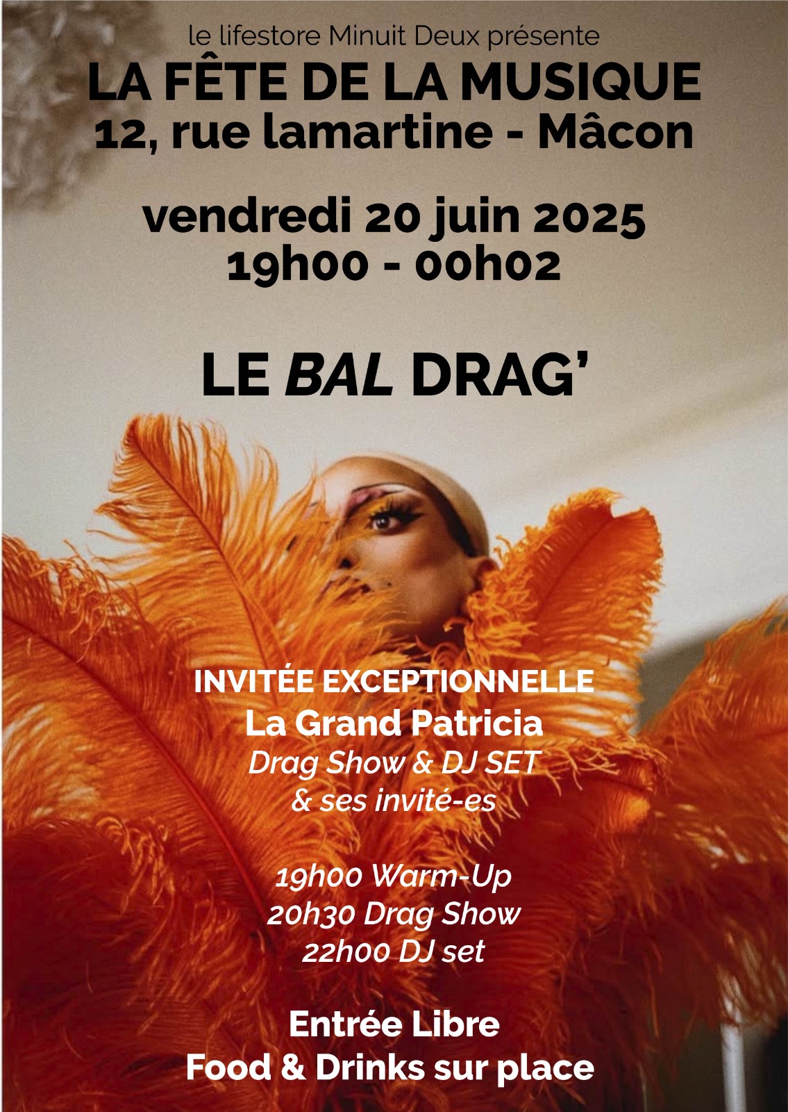 Affiche Bal Drag'