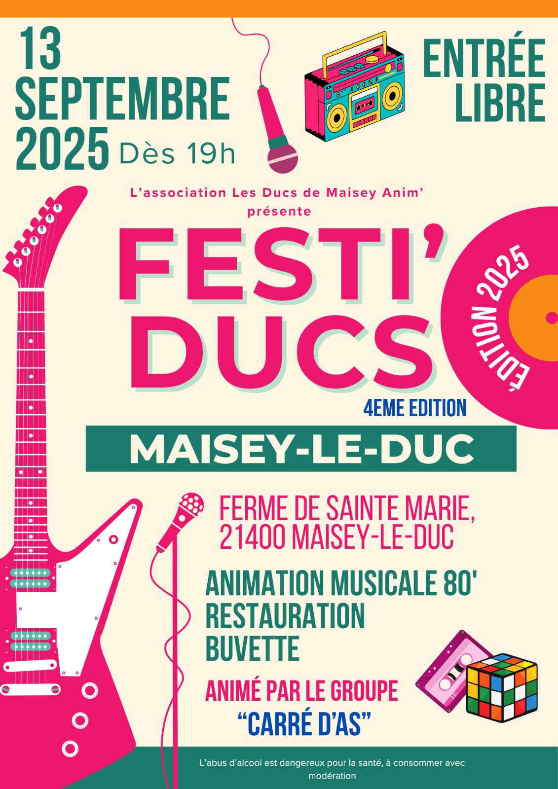 Affiche Festi'Ducs