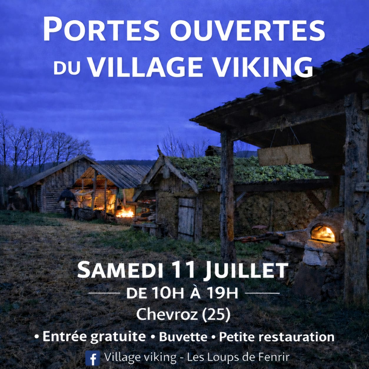 Portes Ouvertes au village viking