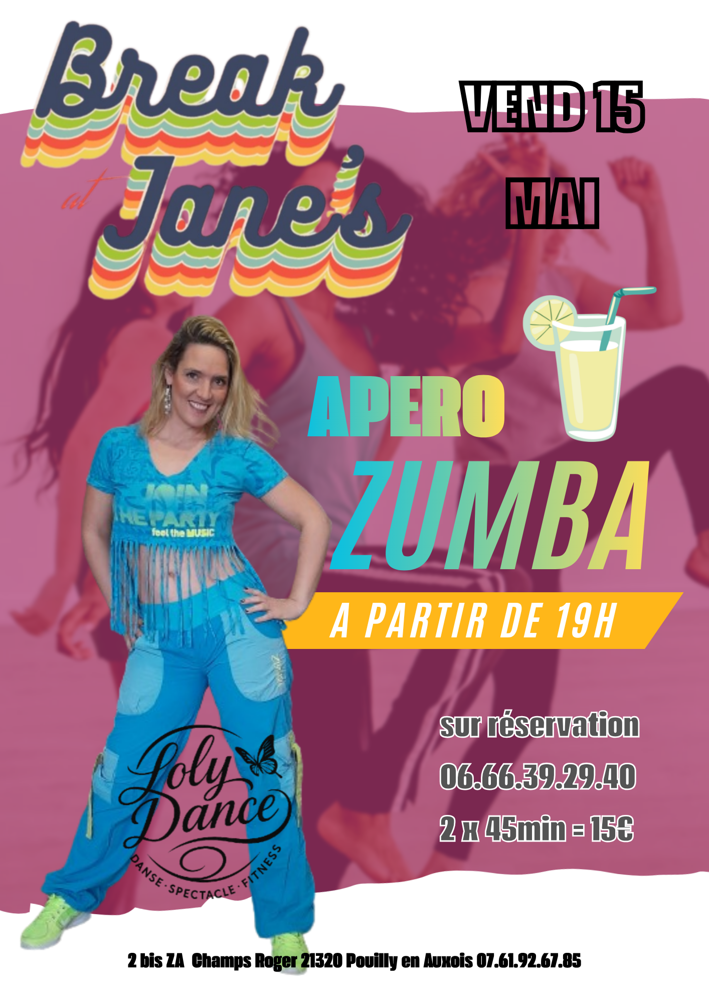 ANNULÉ- Zumba'péro - Pouilly en Auxois