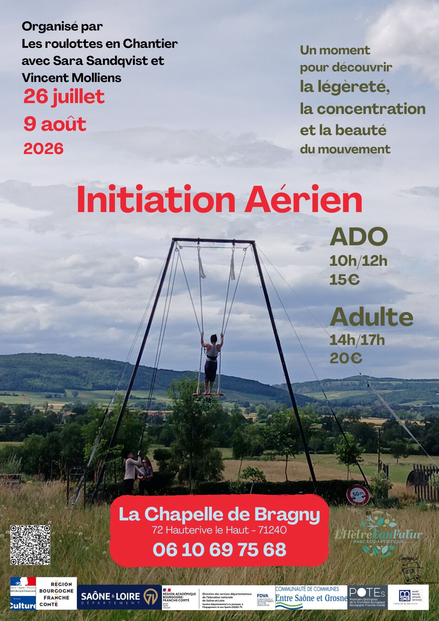 Initiation aérien