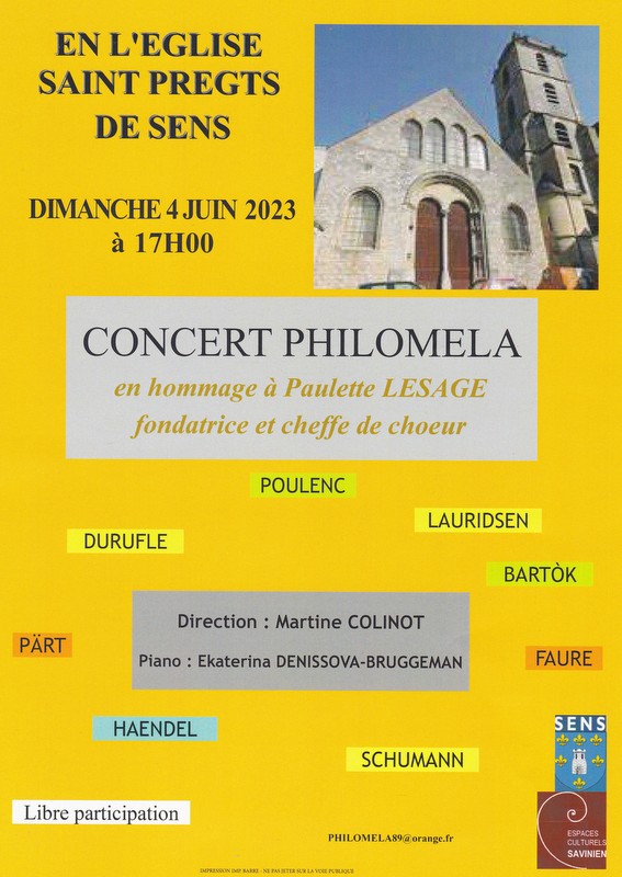 Concert PHILOMELA