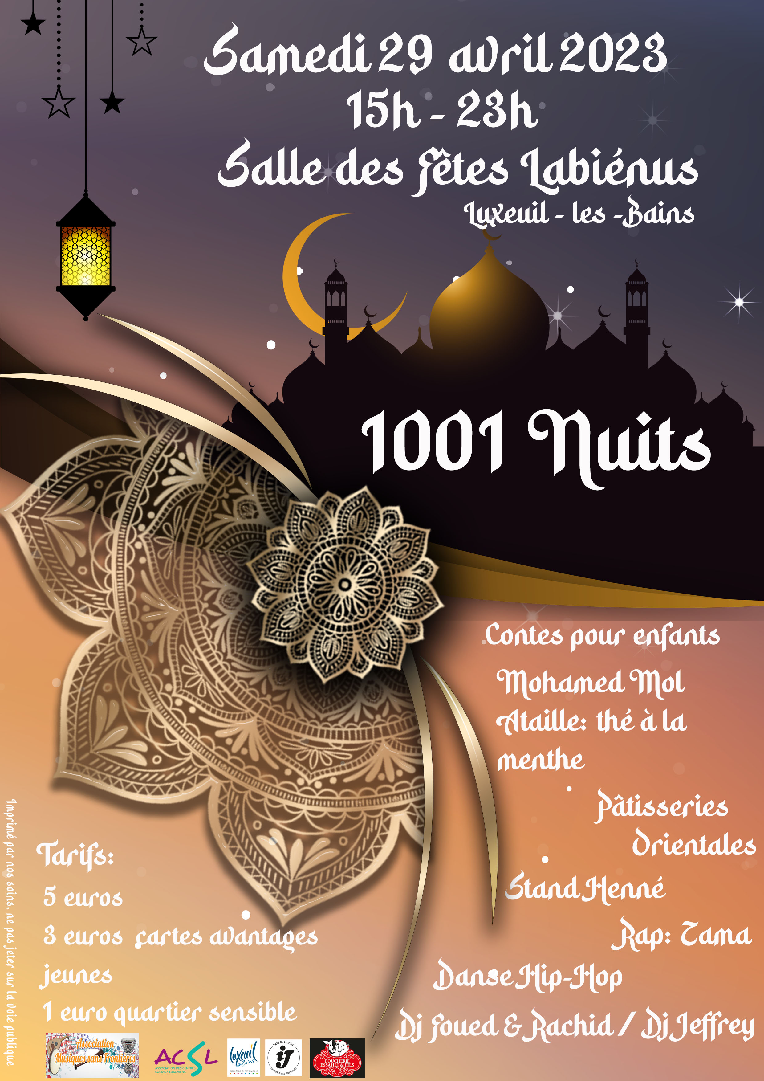 affiche 1001 nuits