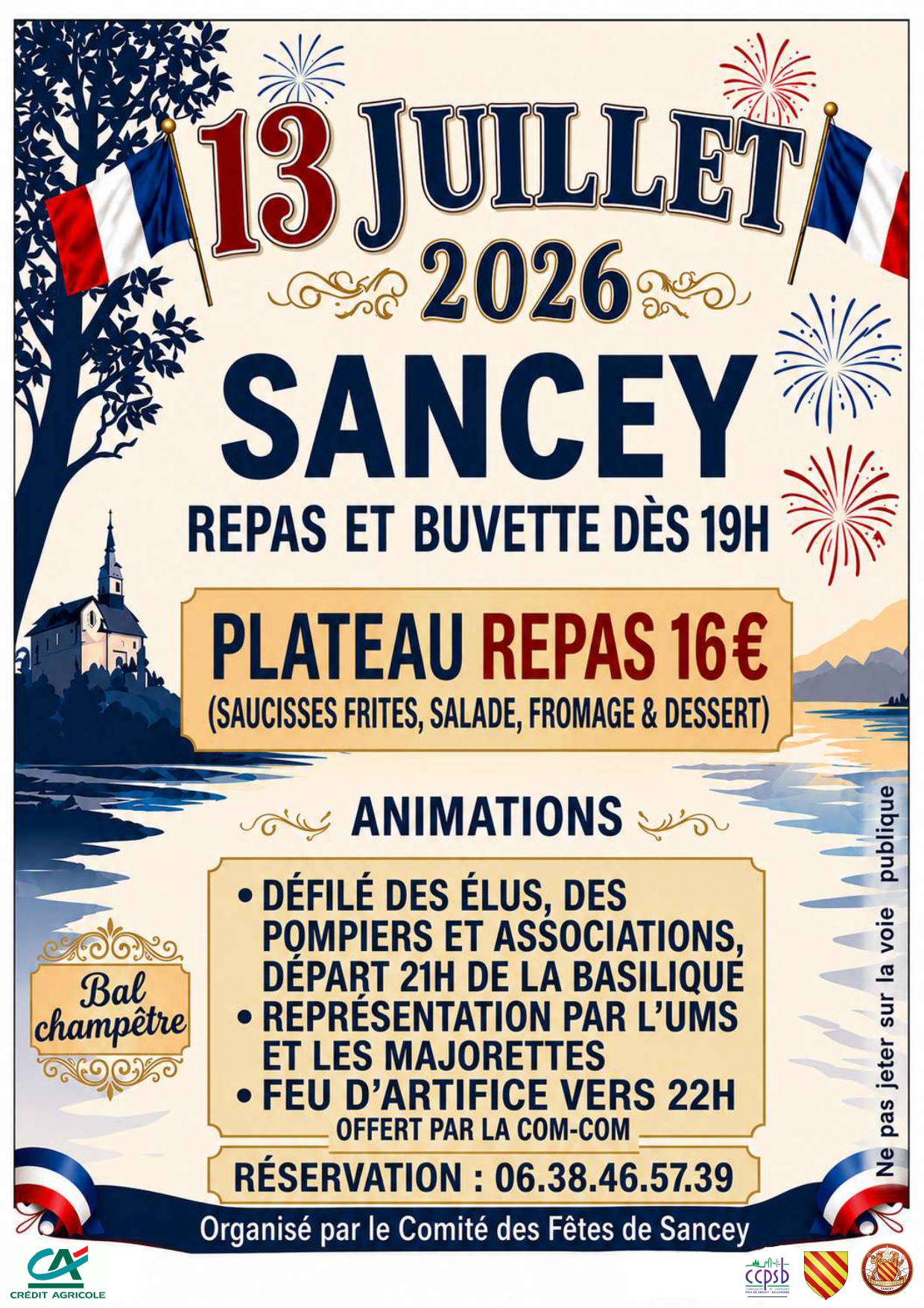 Feux d'artifice de la Comcom'